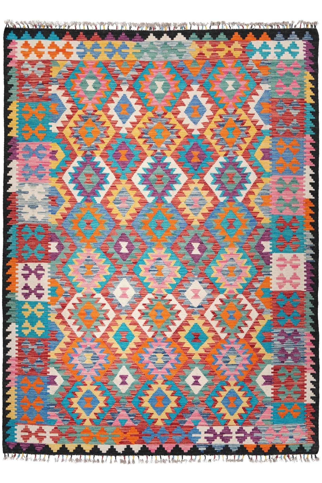 Kelim vloerkleed handgeweven uit Afghanistan - 1