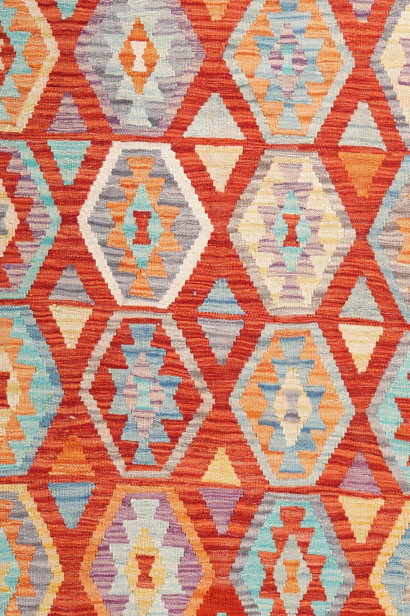 Kelim vloerkleed handgeweven uit Afghanistan - 3