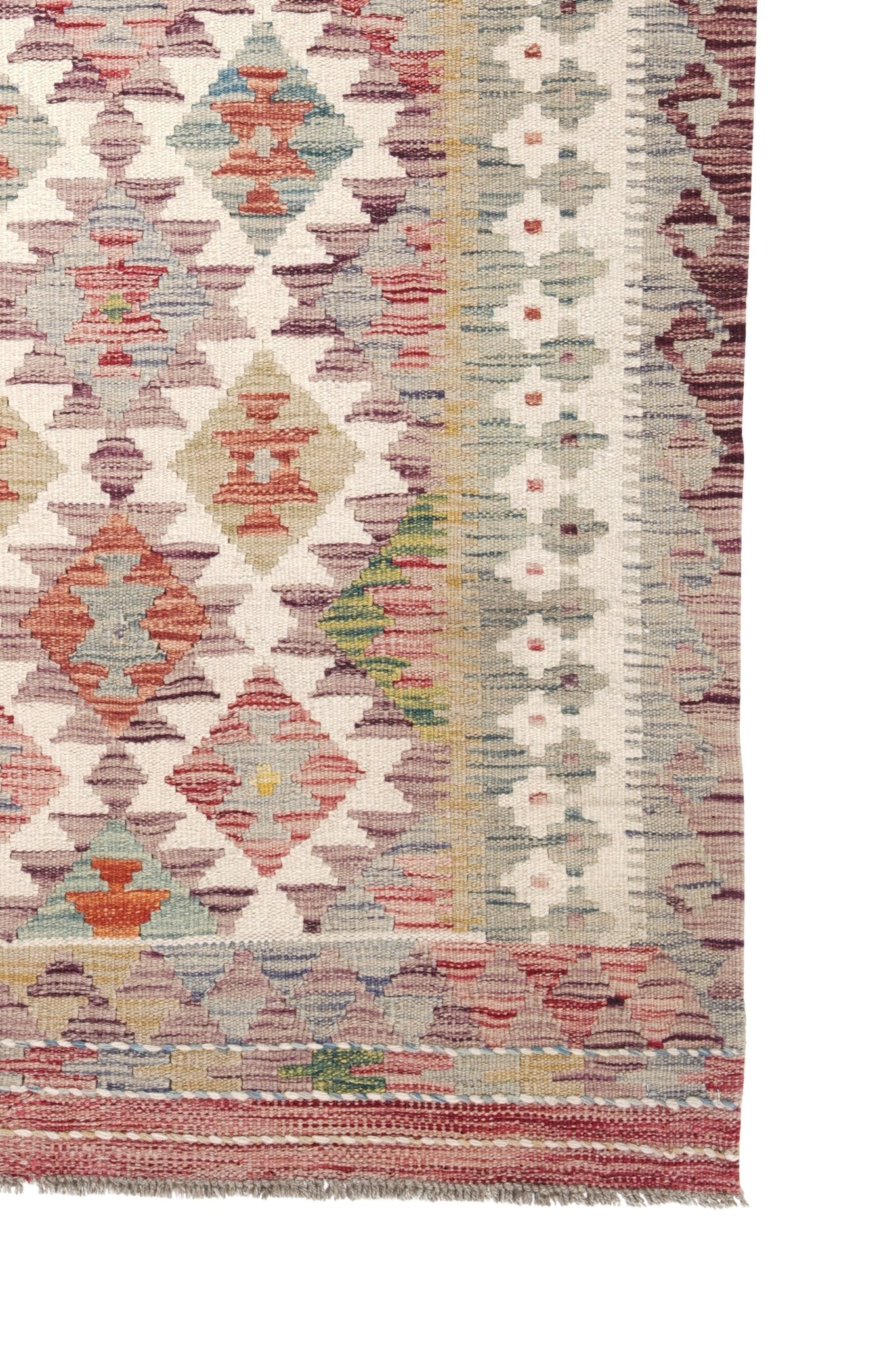 Kelim vloerkleed handgeweven uit Afghanistan - 4