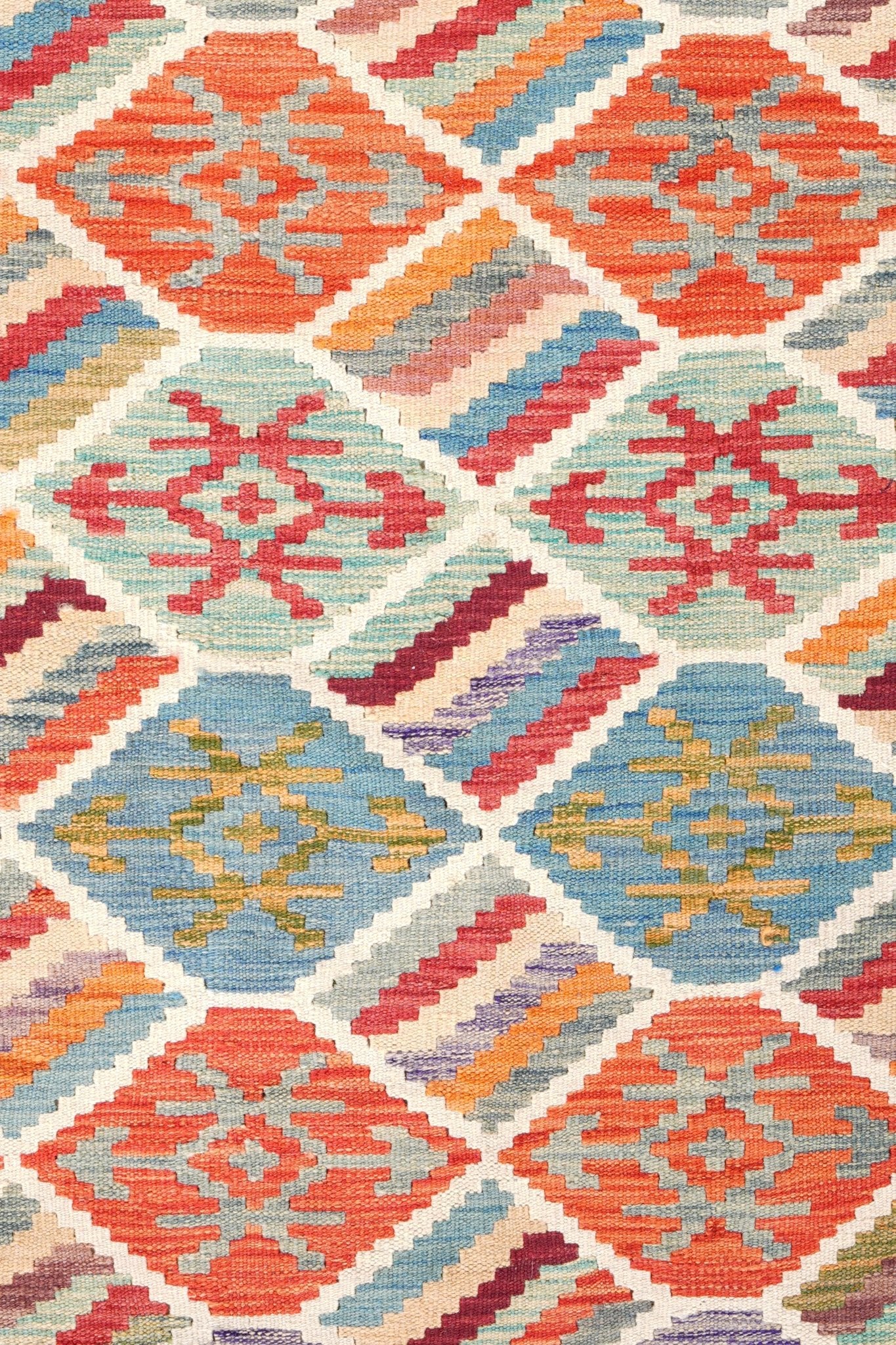 Kelim vloerkleed handgeweven uit Afghanistan - 3