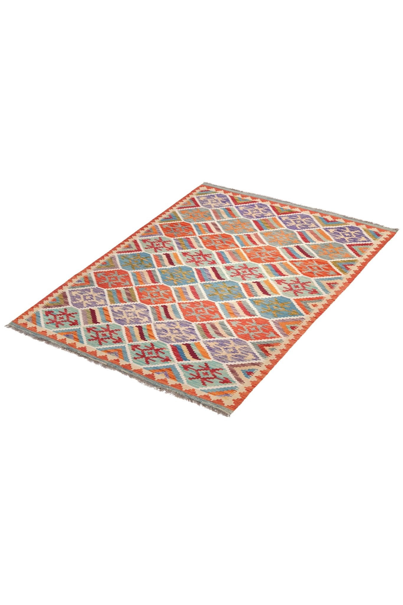 Kelim vloerkleed handgeweven uit Afghanistan - 2