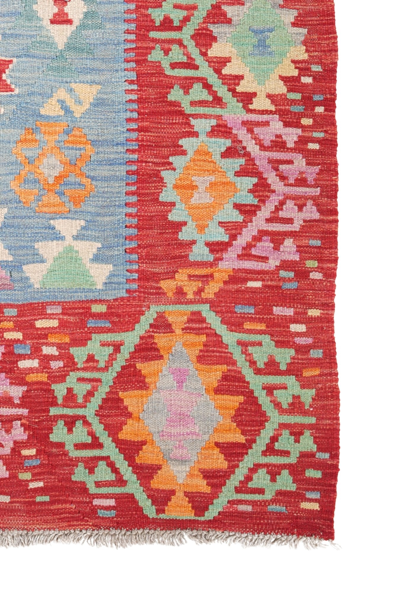 Kelim vloerkleed handgeweven uit Afghanistan - 4