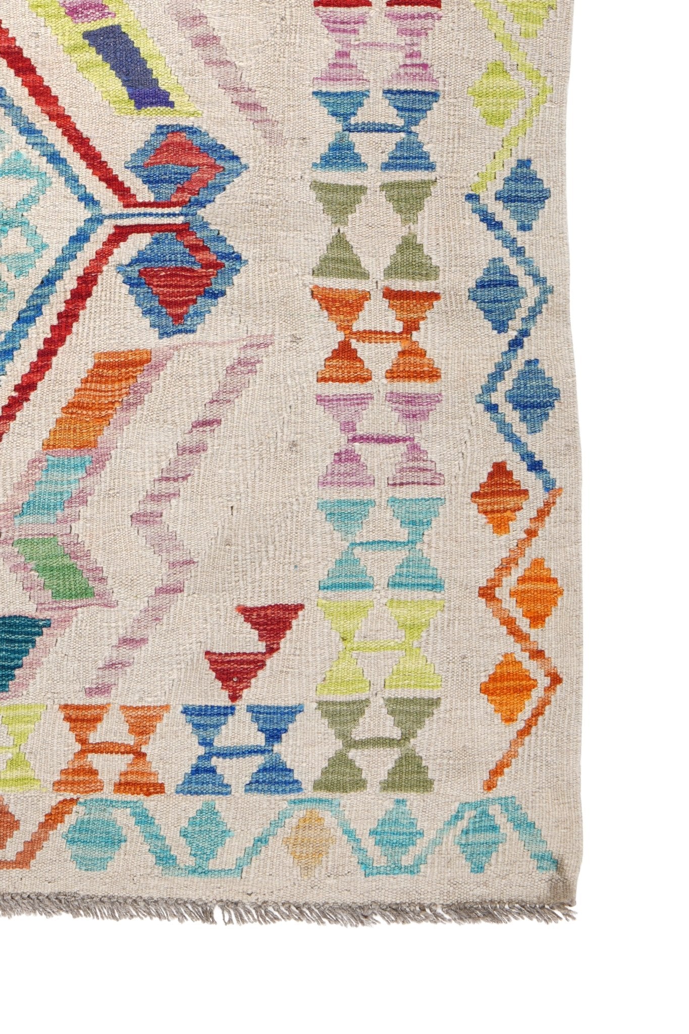 Kelim vloerkleed handgeweven uit Afghanistan - 4