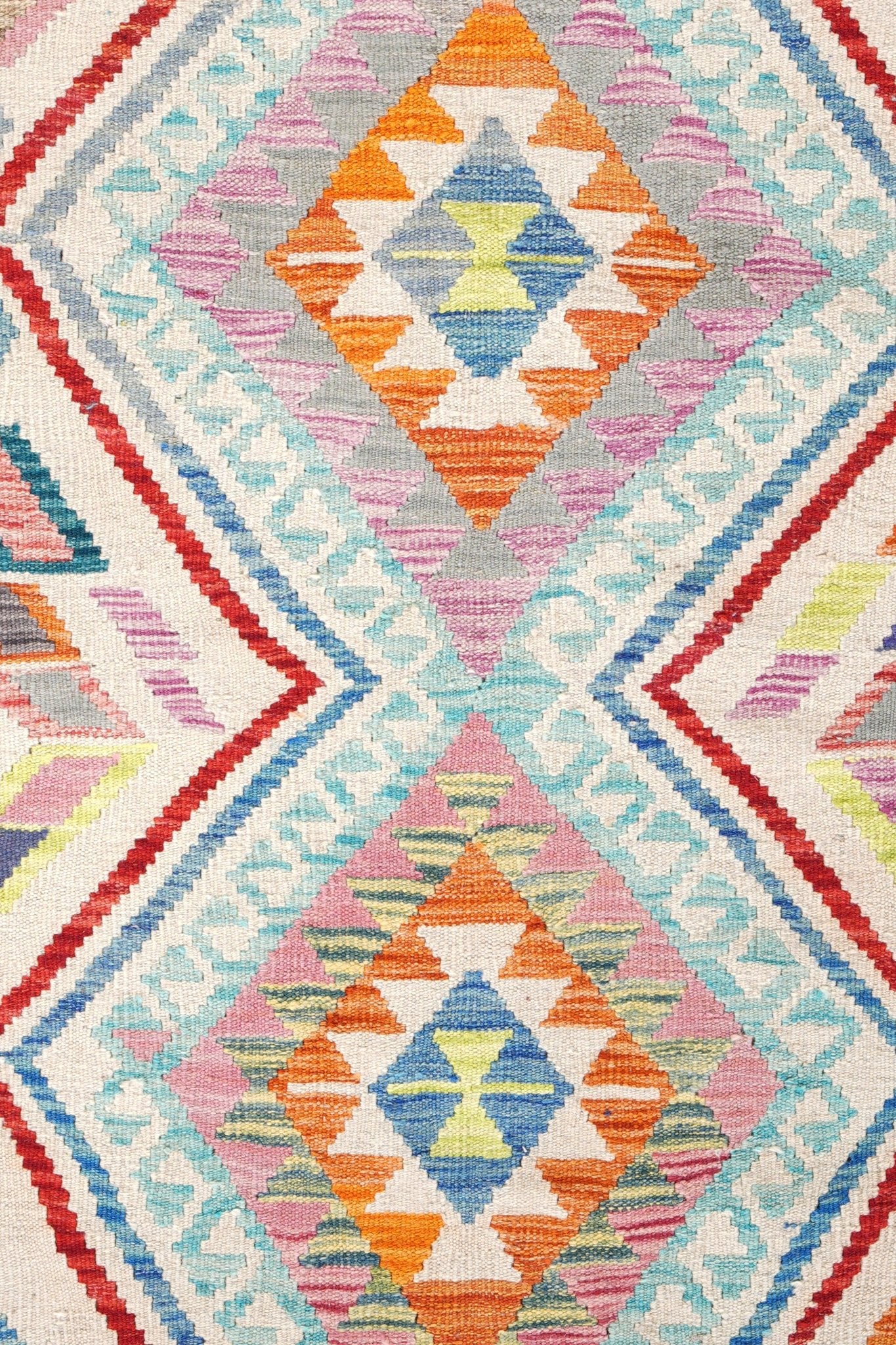 Kelim vloerkleed handgeweven uit Afghanistan - 3