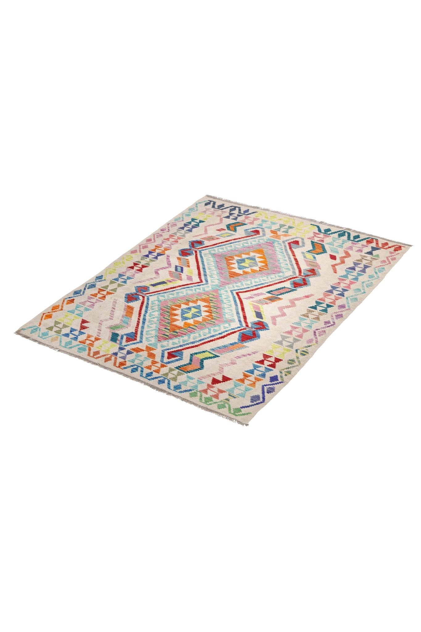 Kelim vloerkleed handgeweven uit Afghanistan - 2