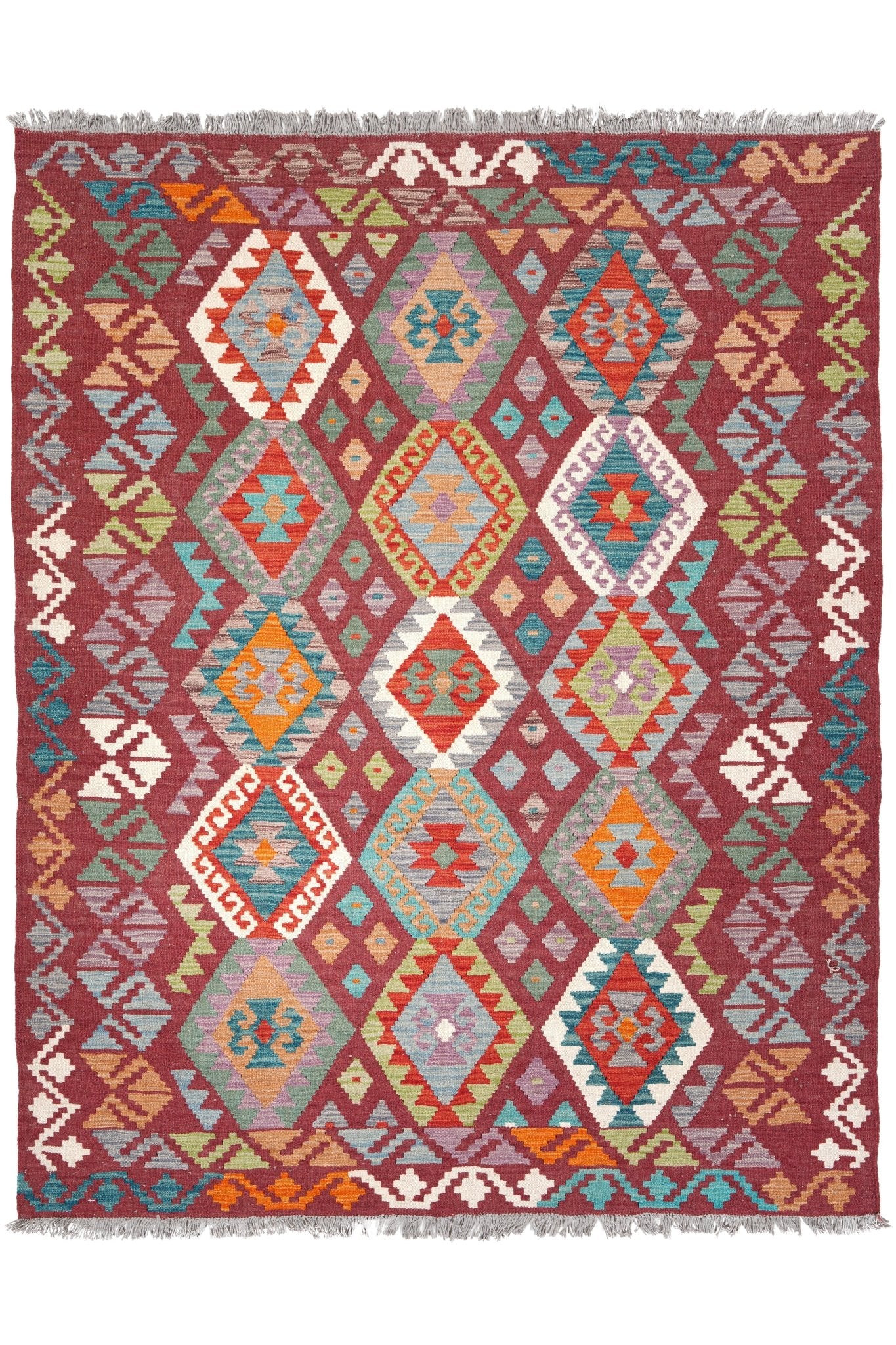 Kelim vloerkleed handgeweven uit Afghanistan - 1