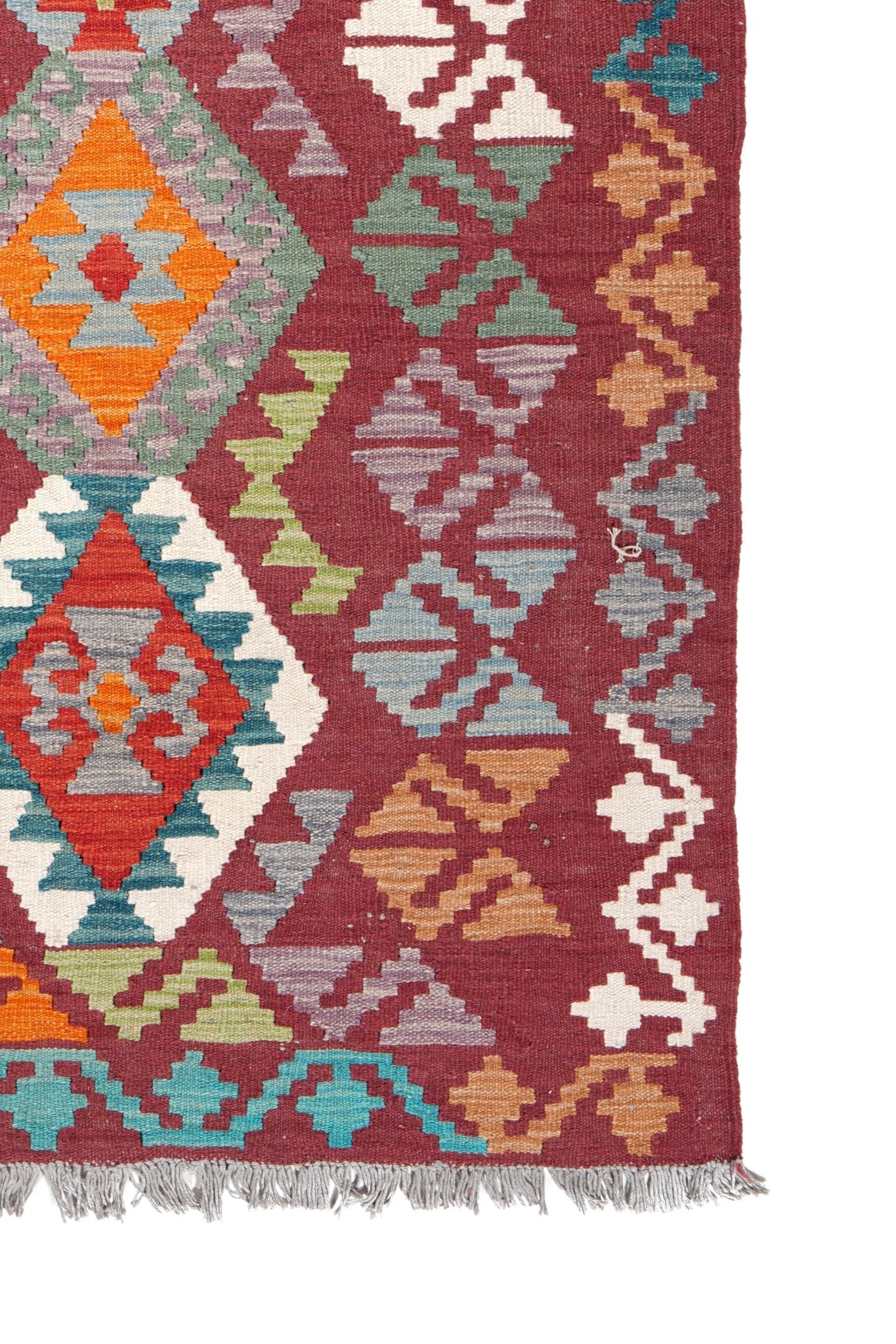 Kelim vloerkleed handgeweven uit Afghanistan - 4