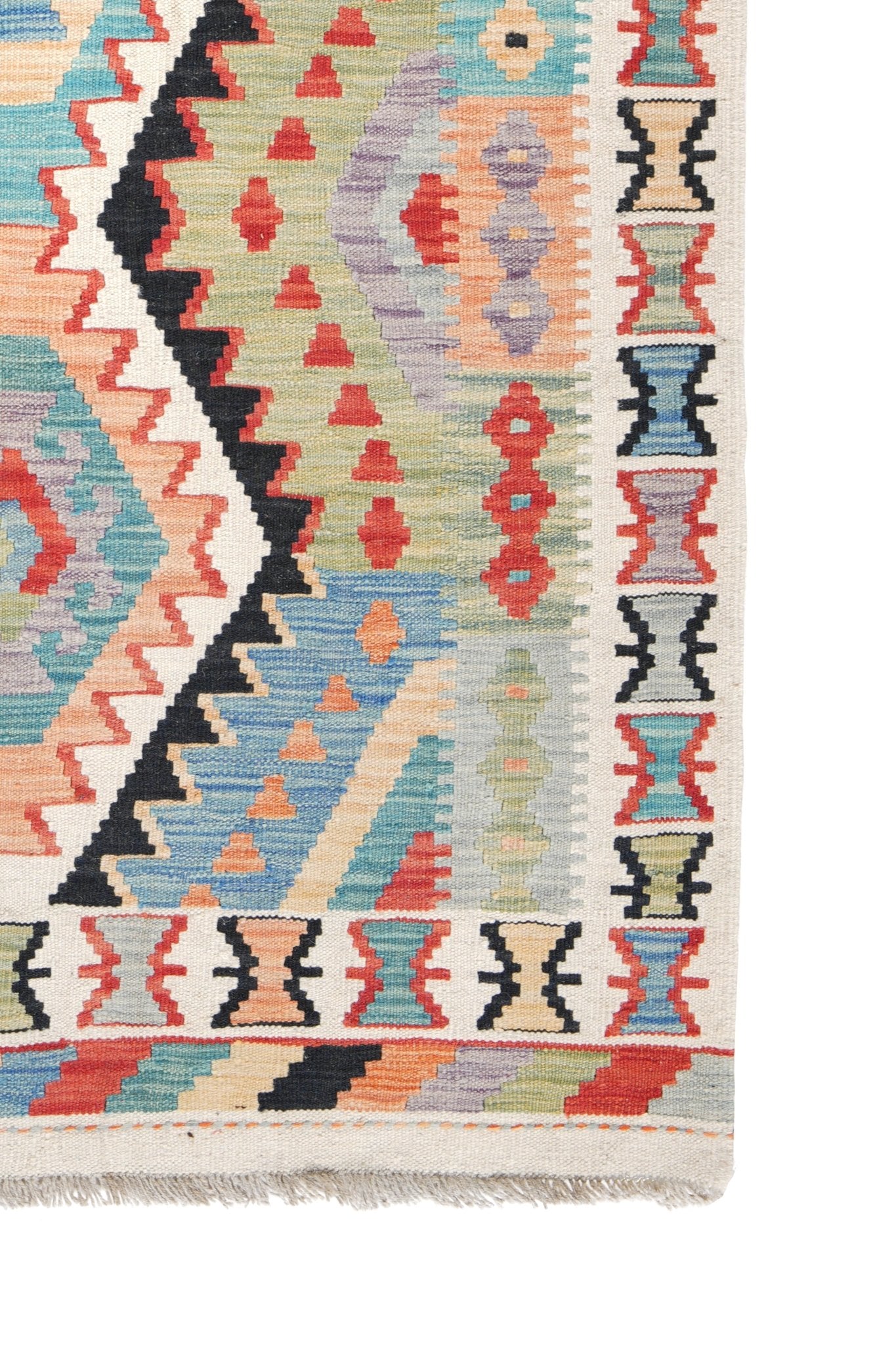 Kelim vloerkleed handgeweven uit Afghanistan - 4