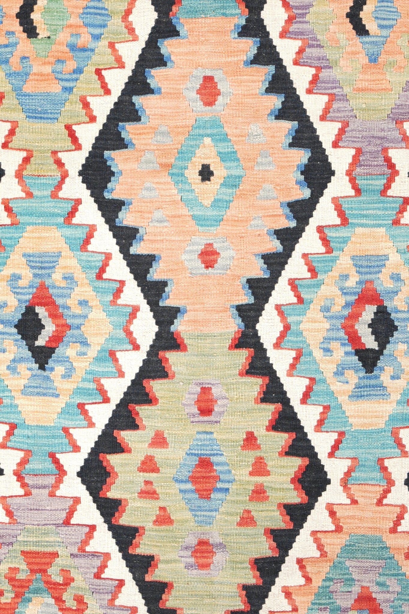 Kelim vloerkleed handgeweven uit Afghanistan - 3