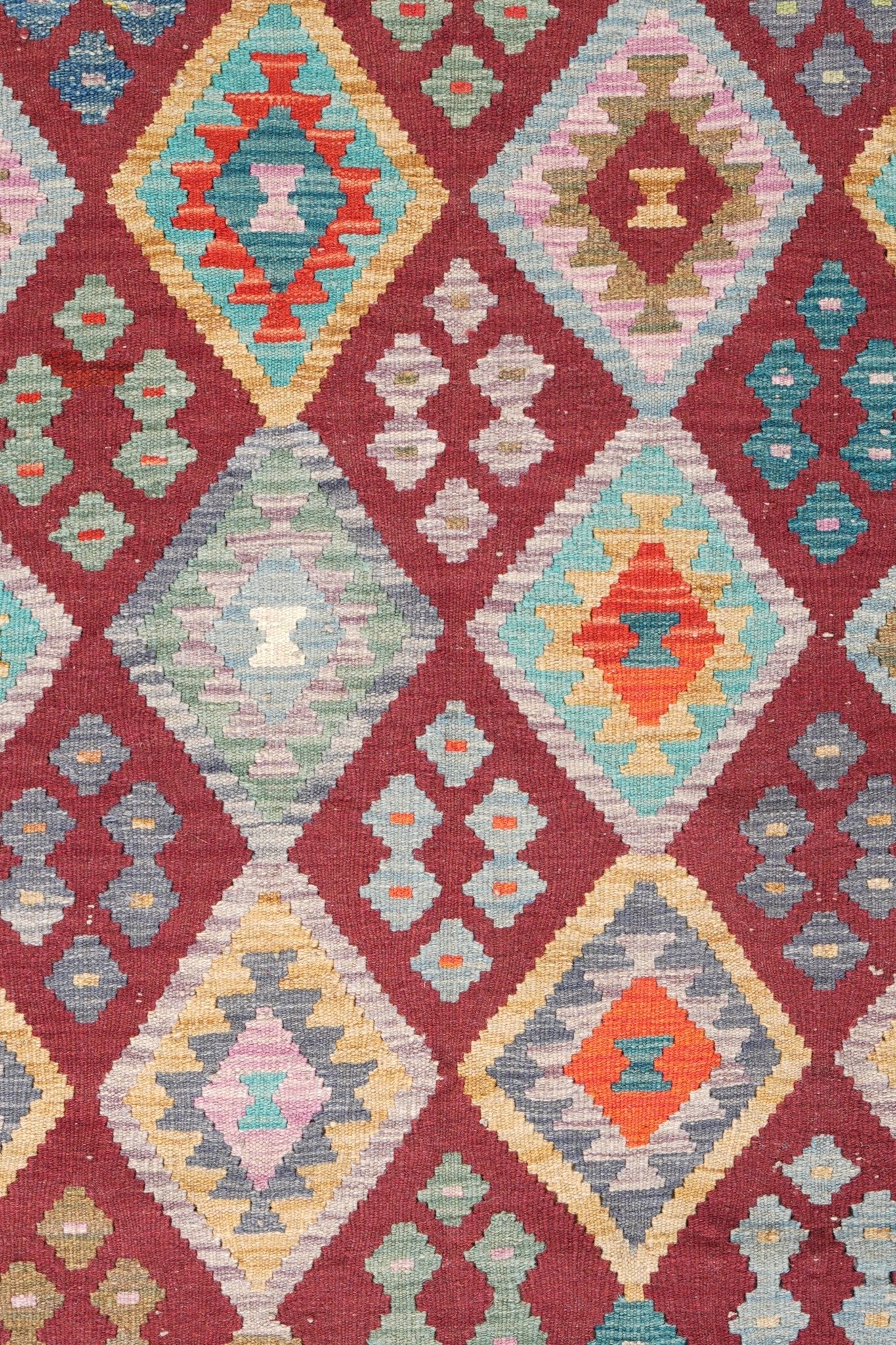 Kelim vloerkleed handgeweven uit Afghanistan - 3