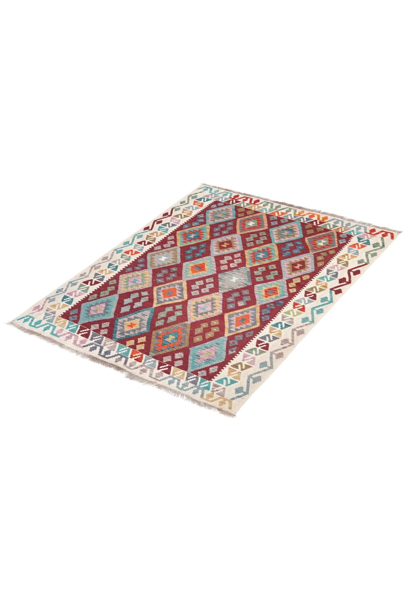 Kelim vloerkleed handgeweven uit Afghanistan - 2