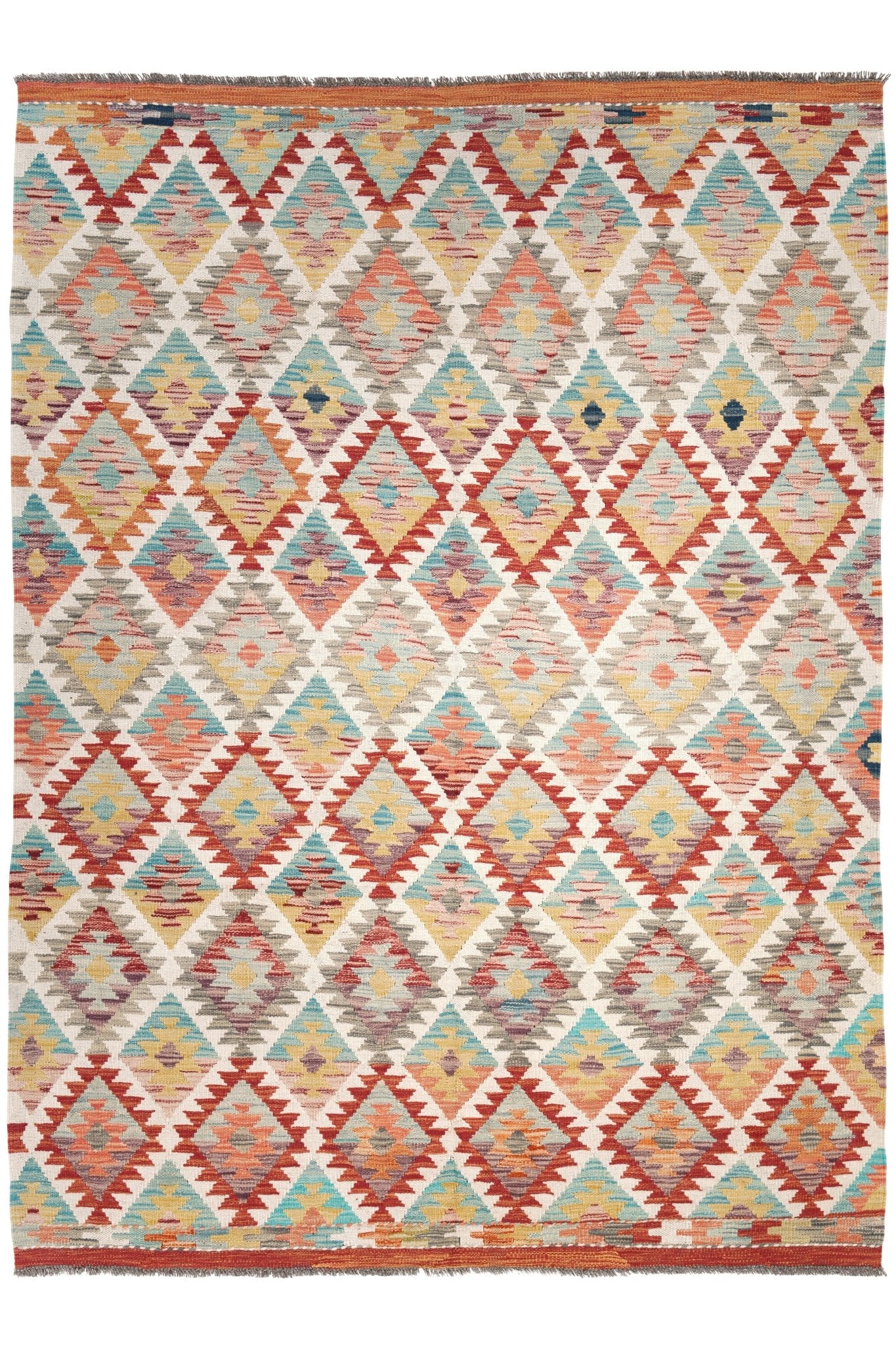 Kelim vloerkleed handgeweven uit Afghanistan - 1