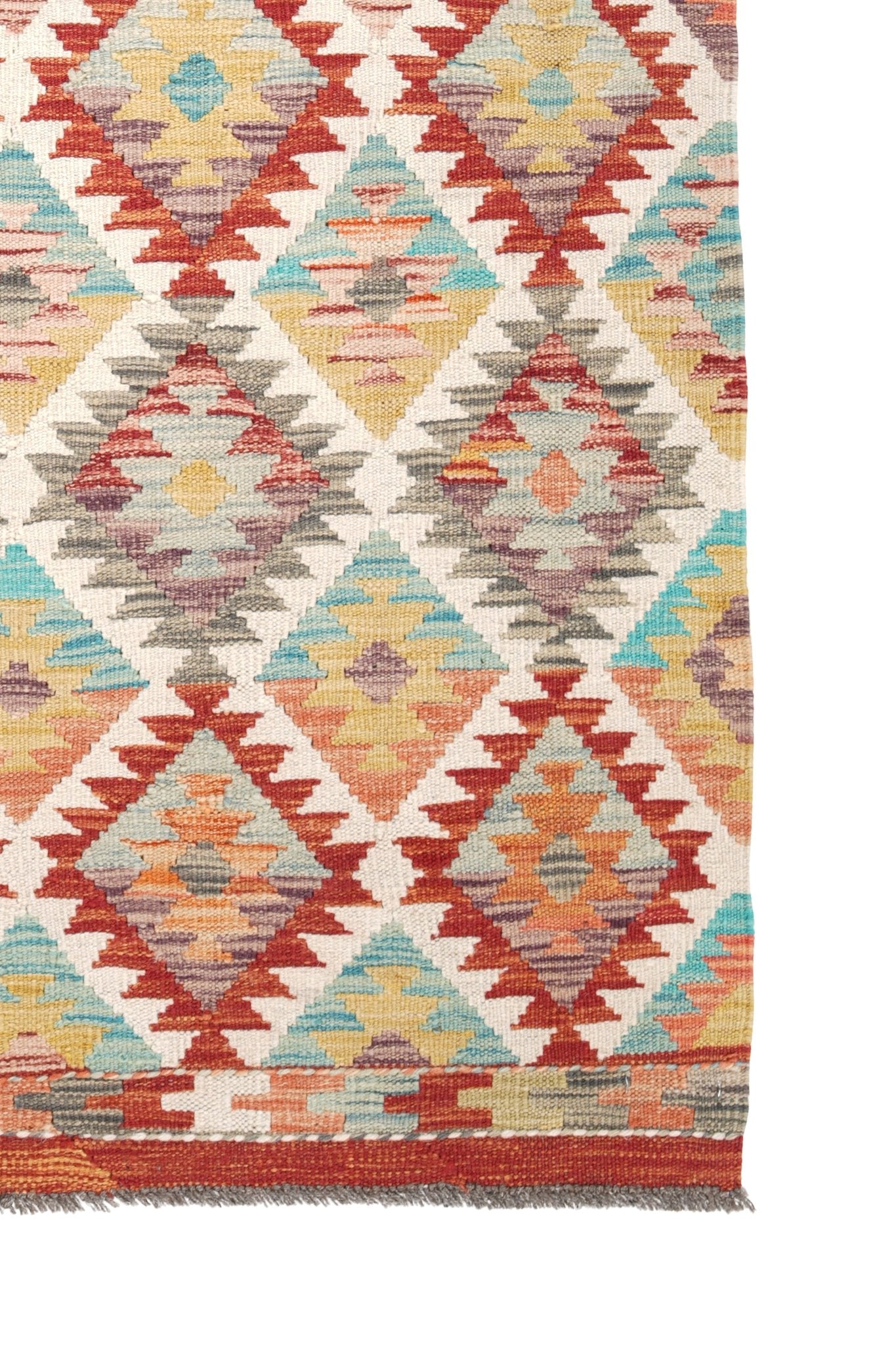 Kelim vloerkleed handgeweven uit Afghanistan - 4