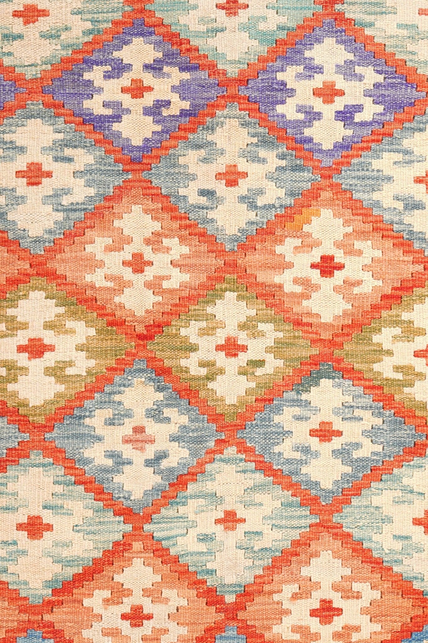 Kelim vloerkleed handgeweven uit Afghanistan - 3