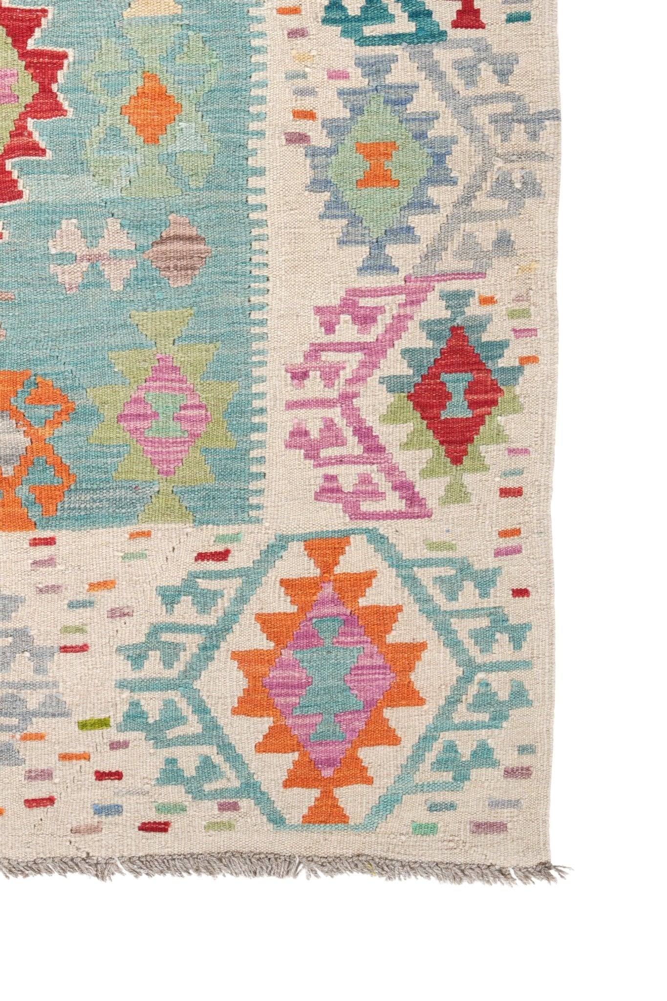 Kelim vloerkleed handgeweven uit Afghanistan - 4