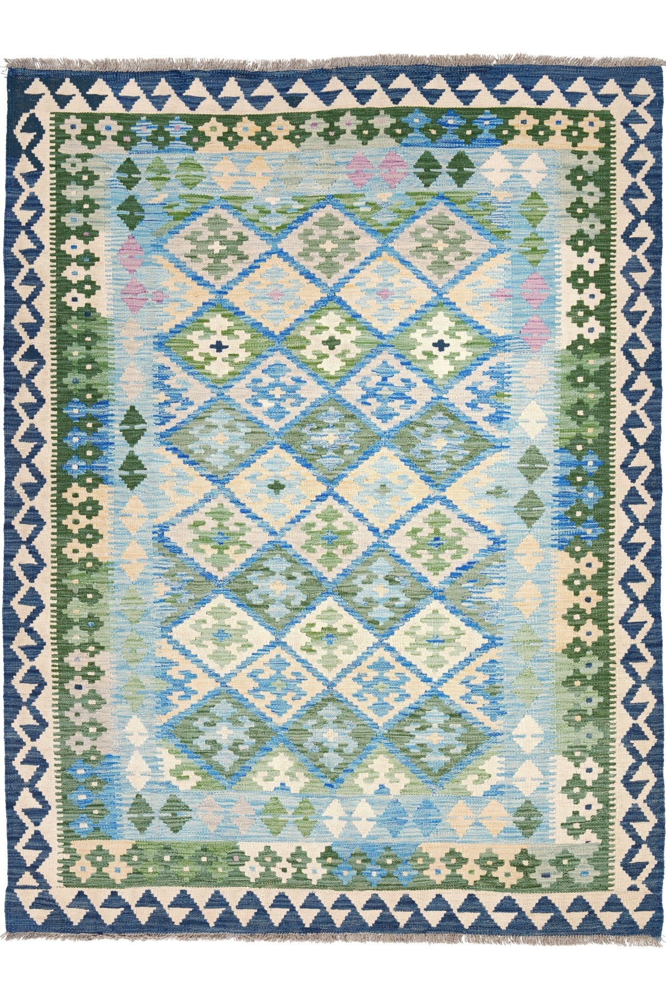 Kelim vloerkleed handgeweven uit Afghanistan - 1