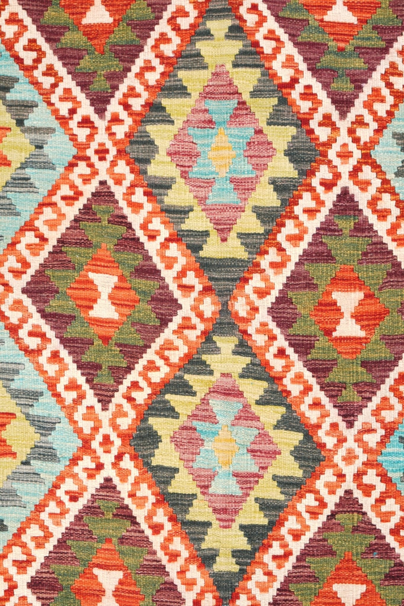 Kelim vloerkleed handgeweven uit Afghanistan - 3