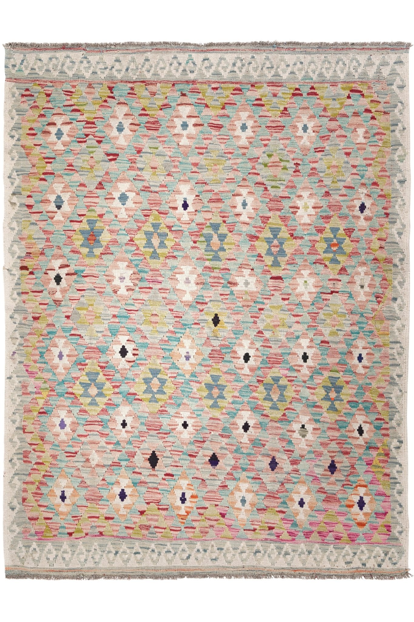 Kelim vloerkleed handgeweven uit Afghanistan - 1