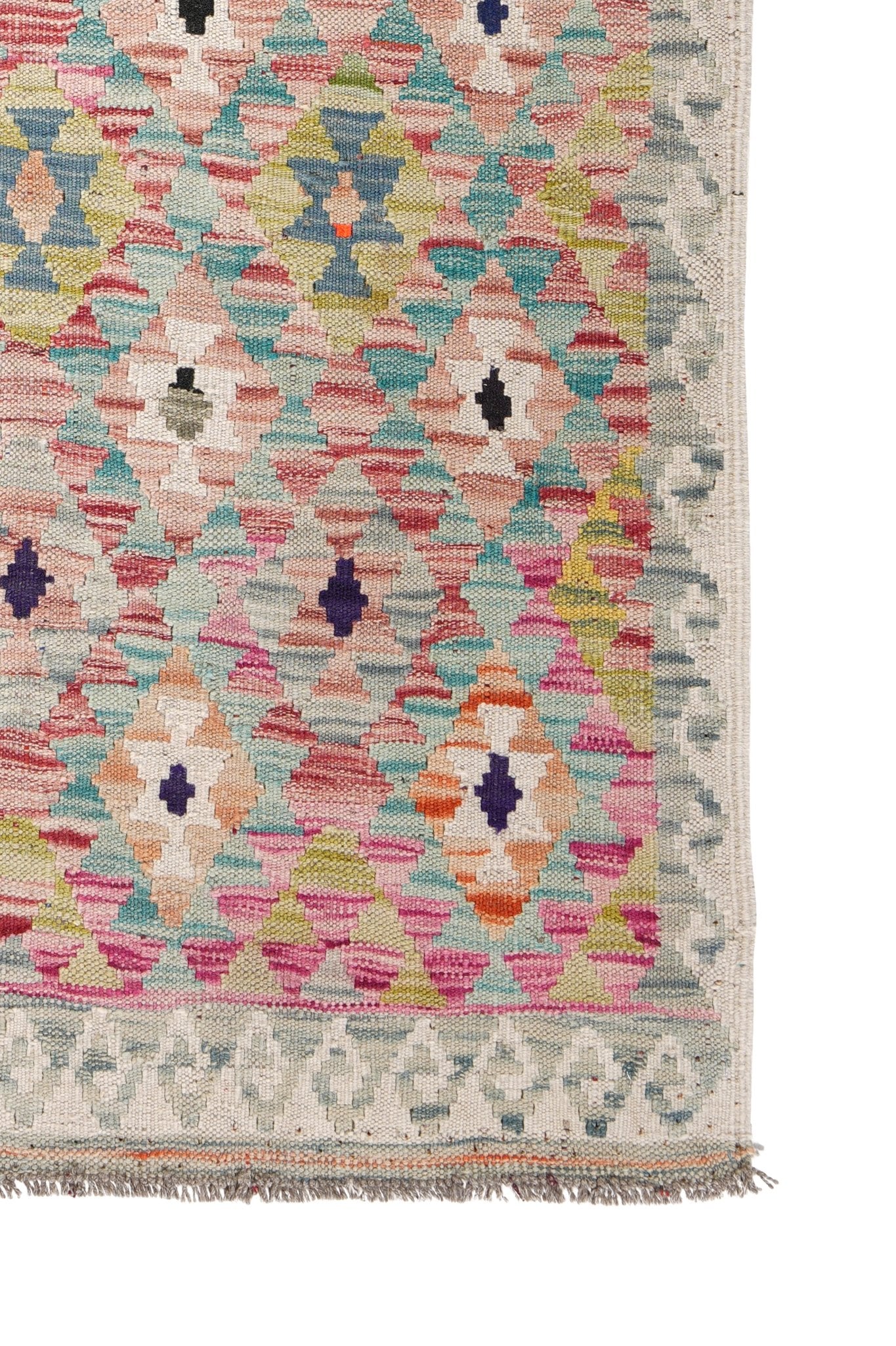 Kelim vloerkleed handgeweven uit Afghanistan - 4