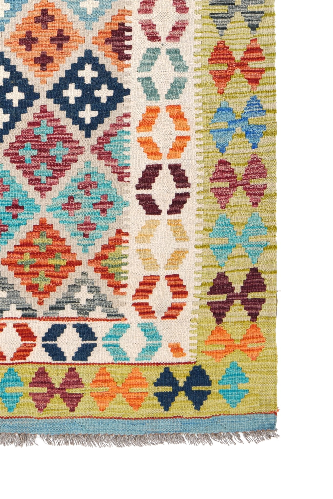 Kelim vloerkleed handgeweven uit Afghanistan - 4