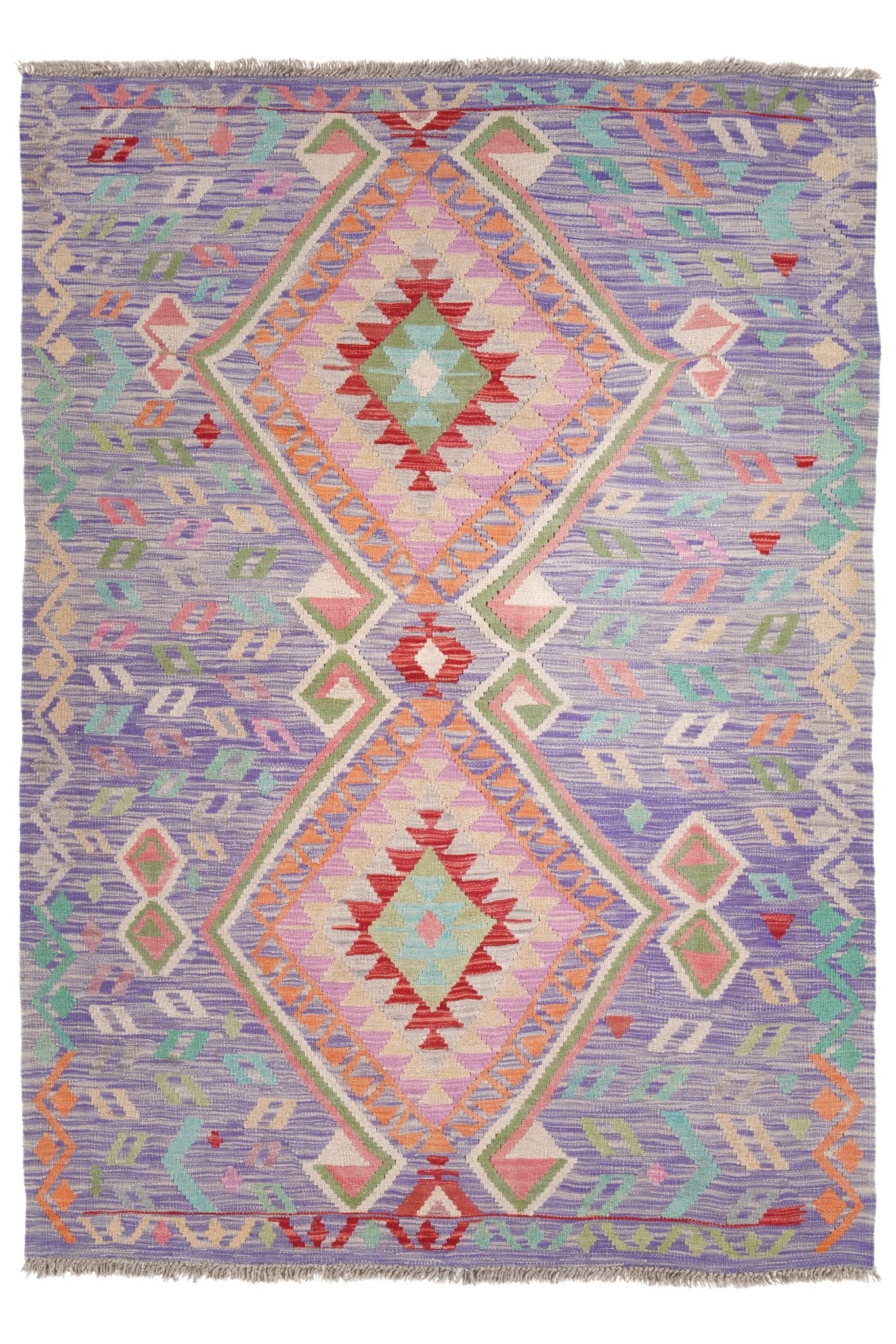 Kelim vloerkleed handgeweven uit Afghanistan - 1