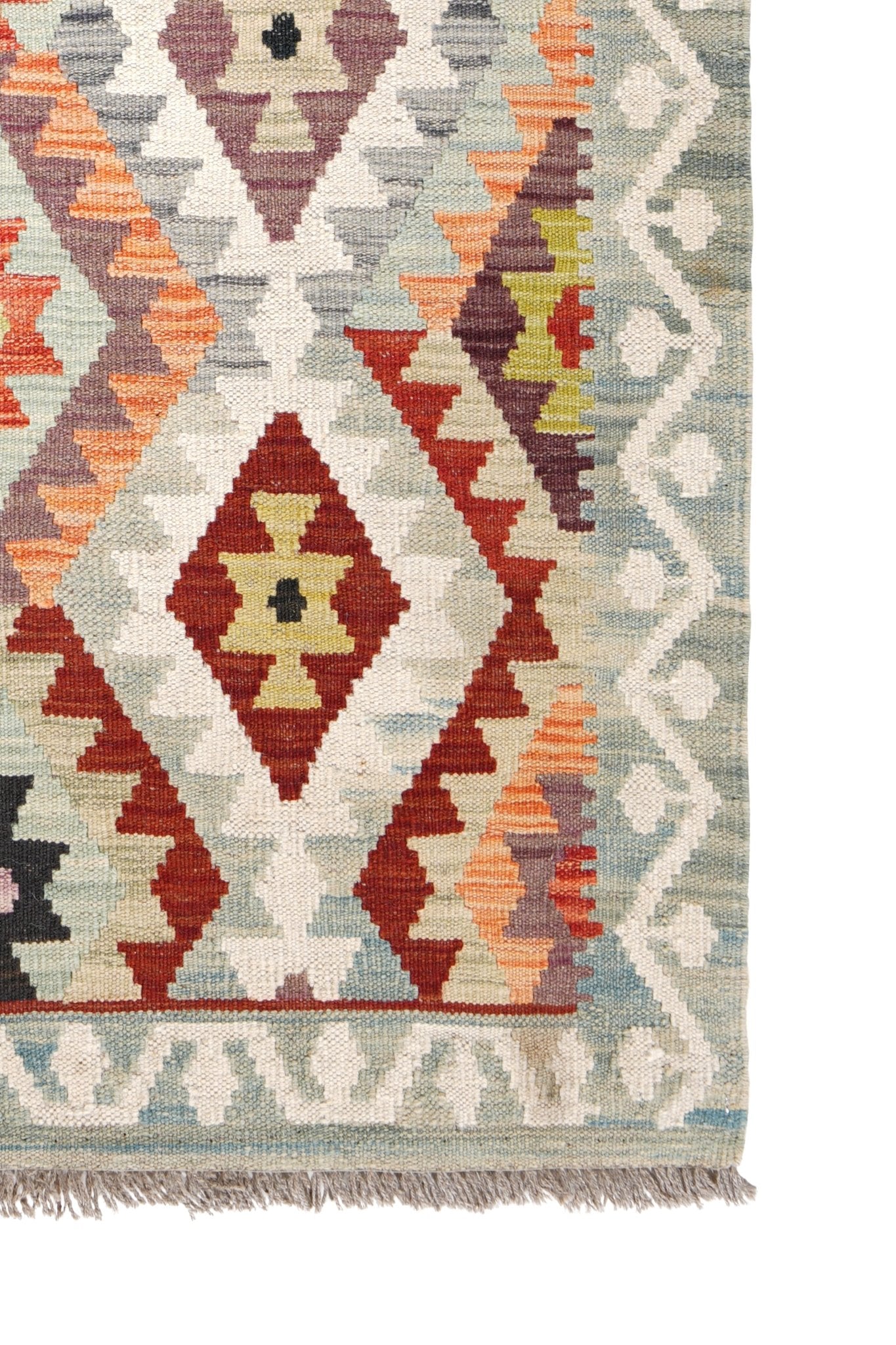 Kelim vloerkleed handgeweven uit Afghanistan - 4