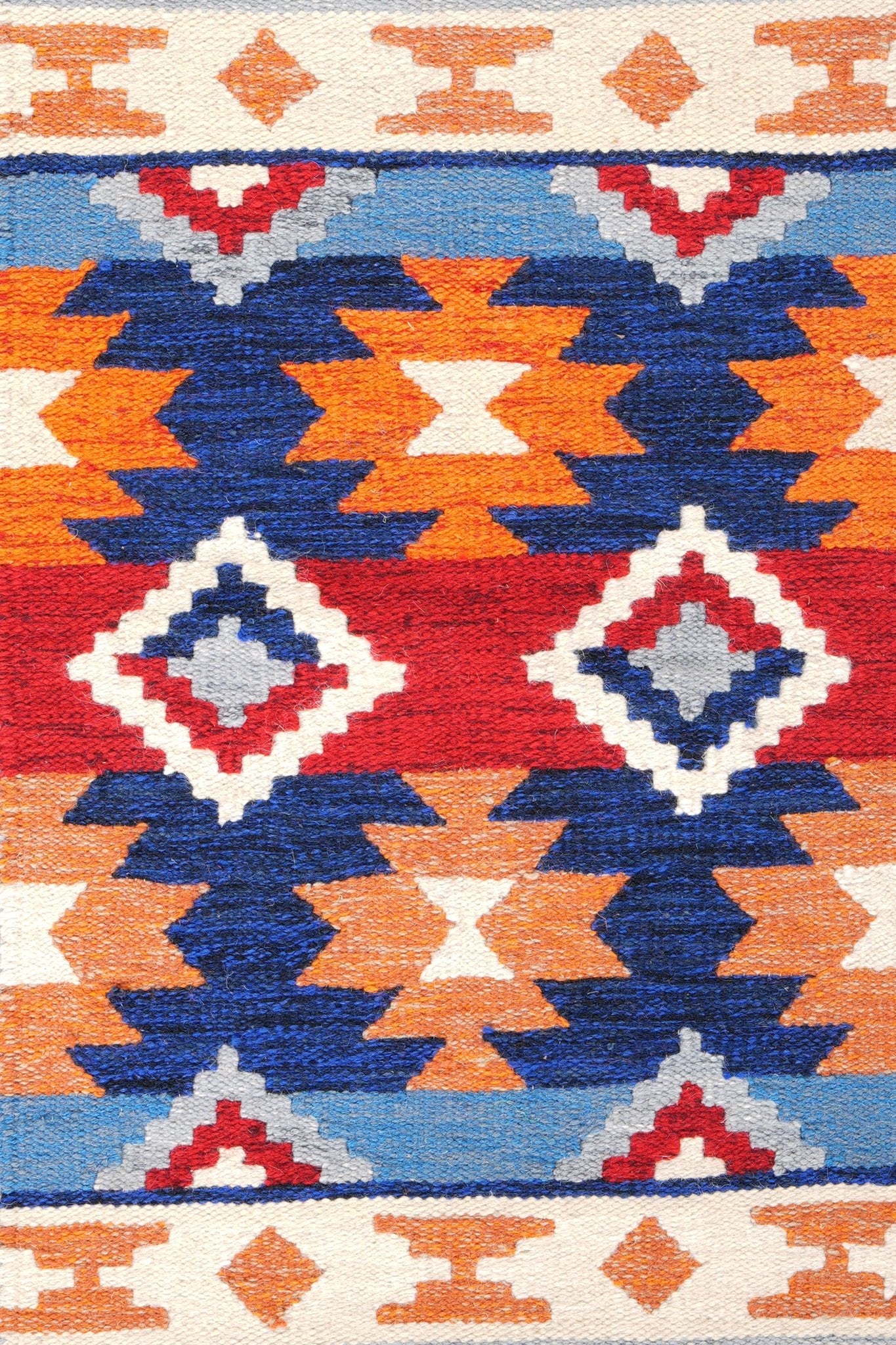 Kelim vloerkleed handgeweven uit Afghanistan - 3