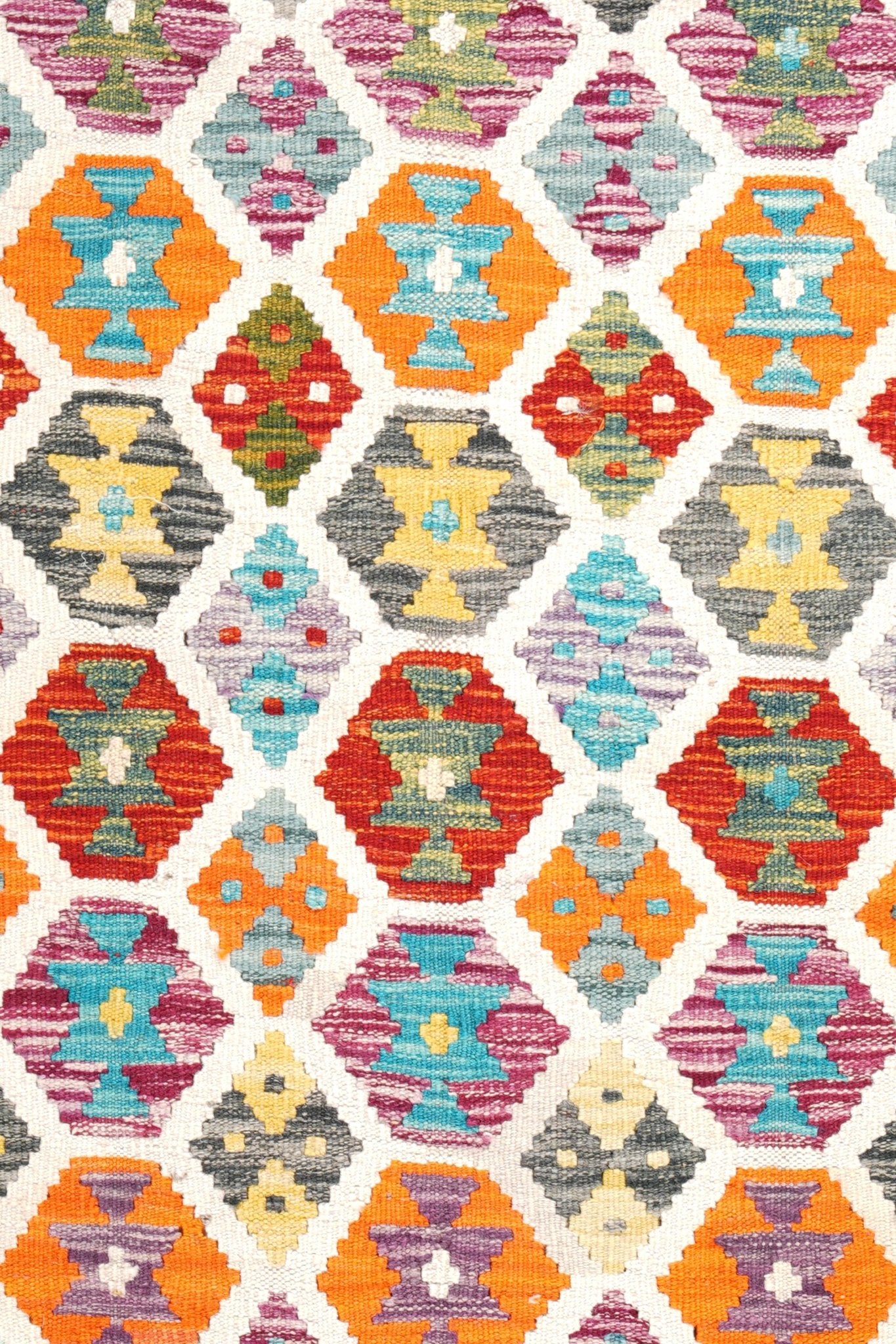 Kelim vloerkleed handgeweven uit Afghanistan - 3