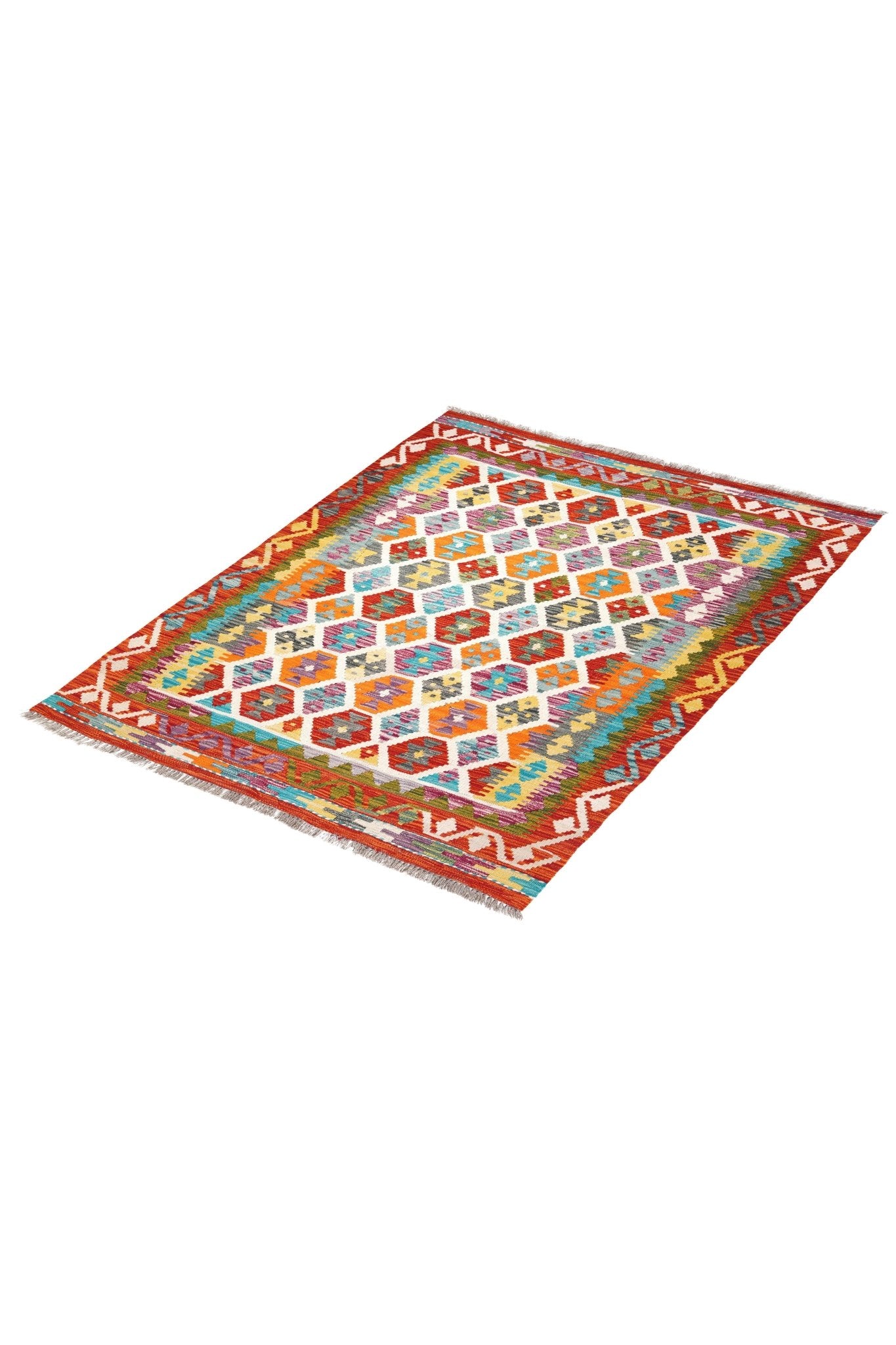 Kelim vloerkleed handgeweven uit Afghanistan - 2