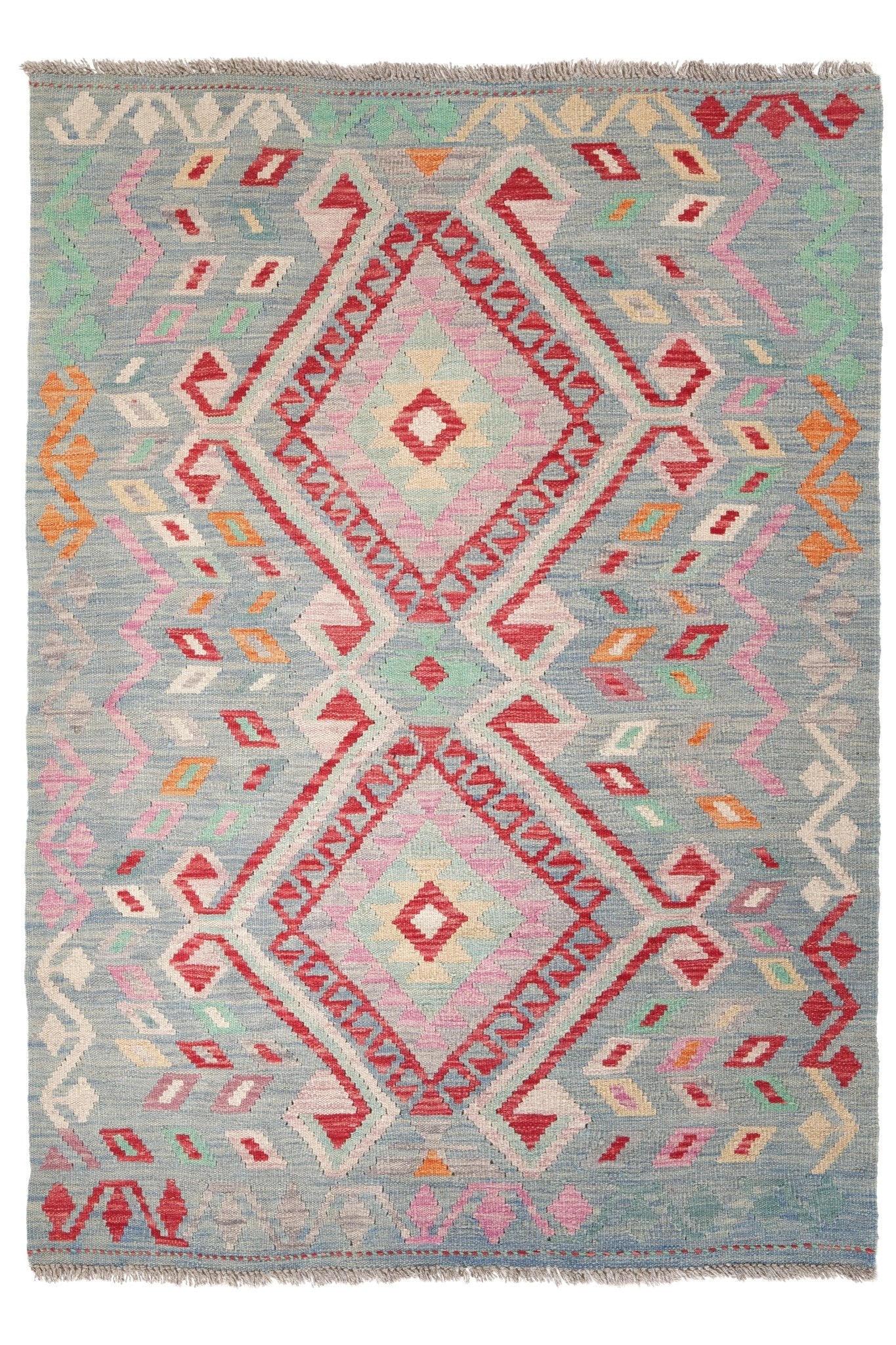 Kelim vloerkleed handgeweven uit Afghanistan - 1