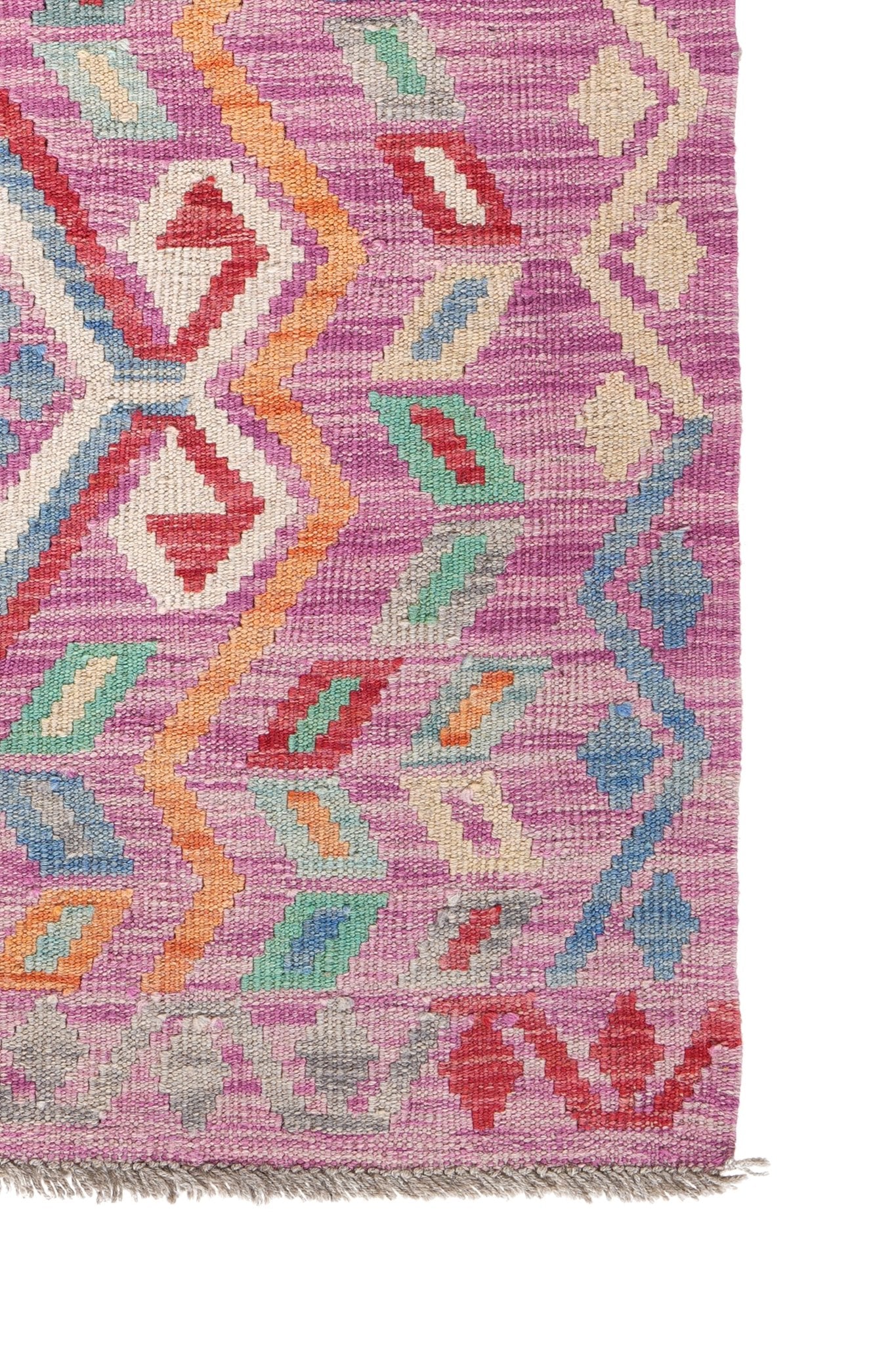 Kelim vloerkleed handgeweven uit Afghanistan - 4