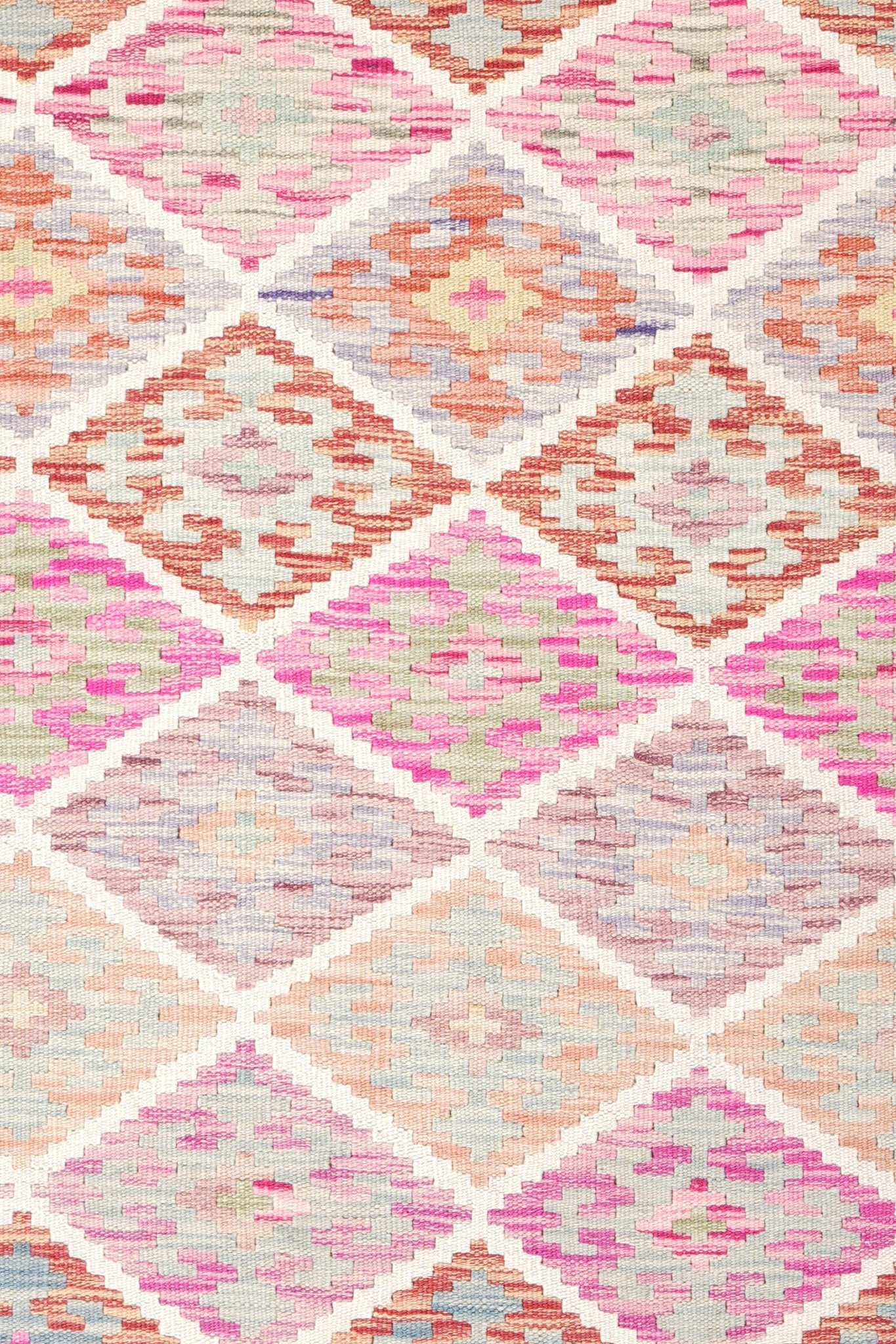 Kelim loper vloerkleed handgeweven uit Afghanistan - 3