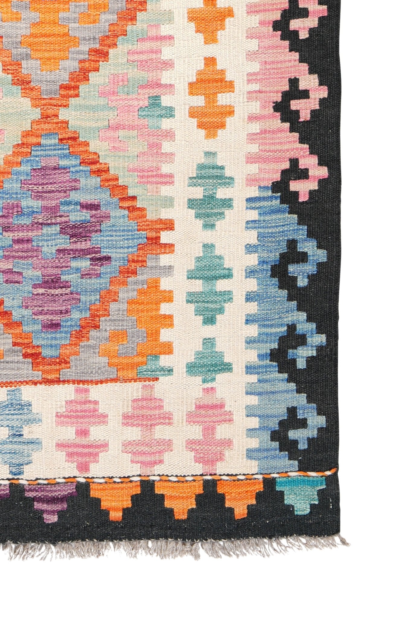 Kelim vloerkleed handgeweven uit Afghanistan - 4