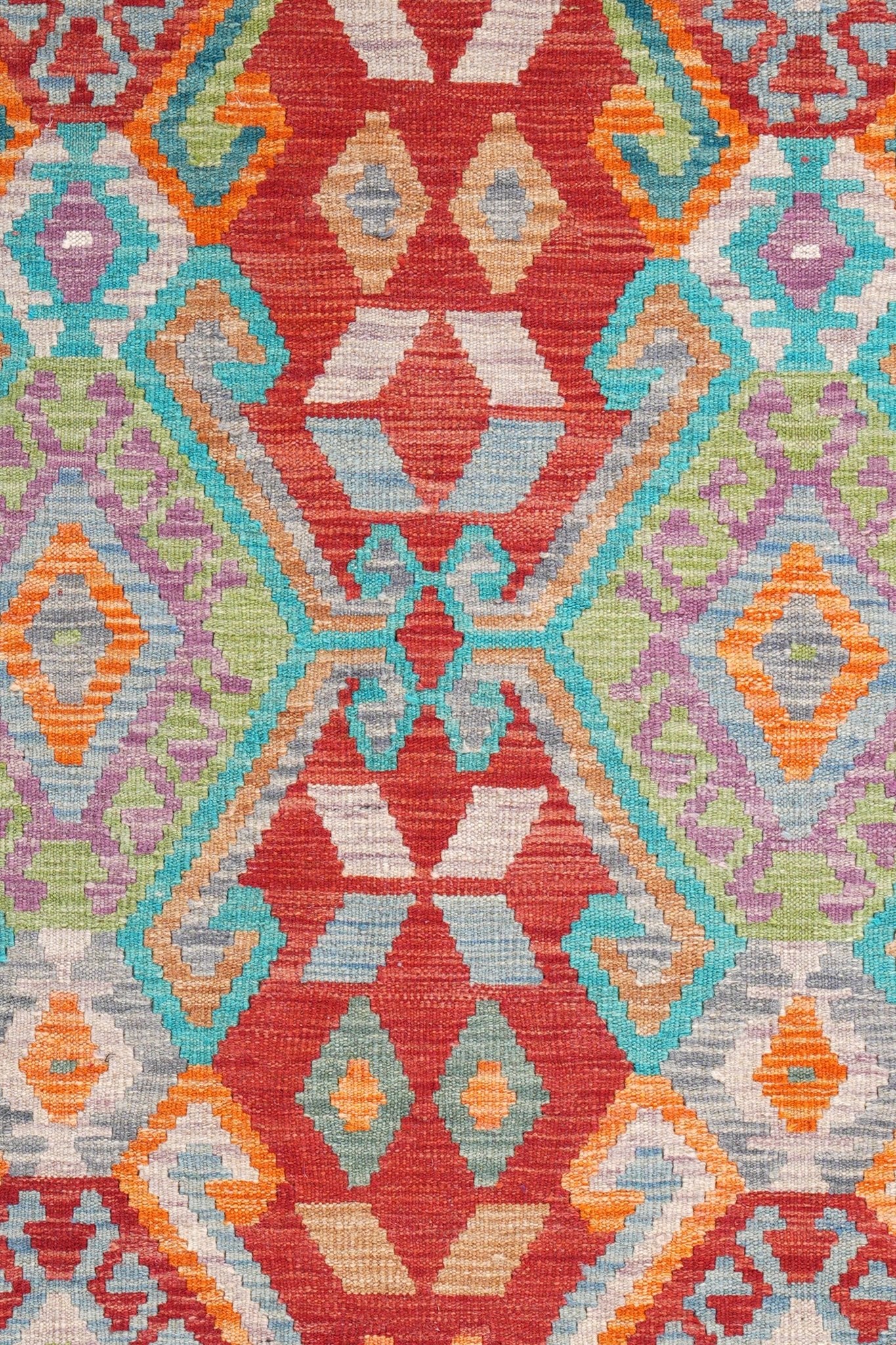 Kelim vloerkleed handgeweven uit Afghanistan - 3