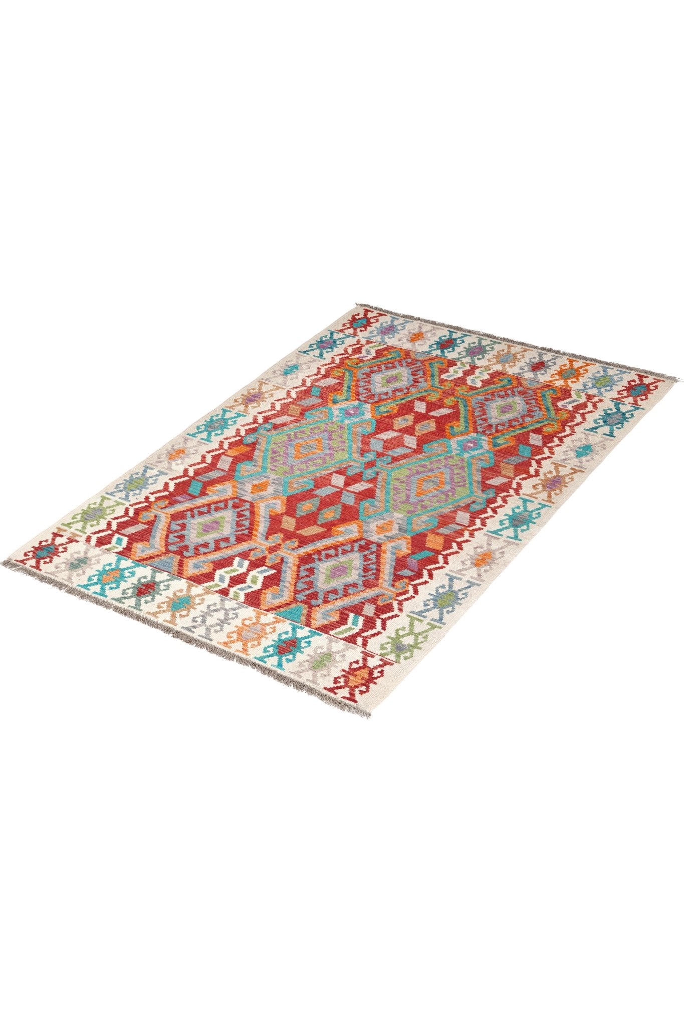 Kelim vloerkleed handgeweven uit Afghanistan - 2