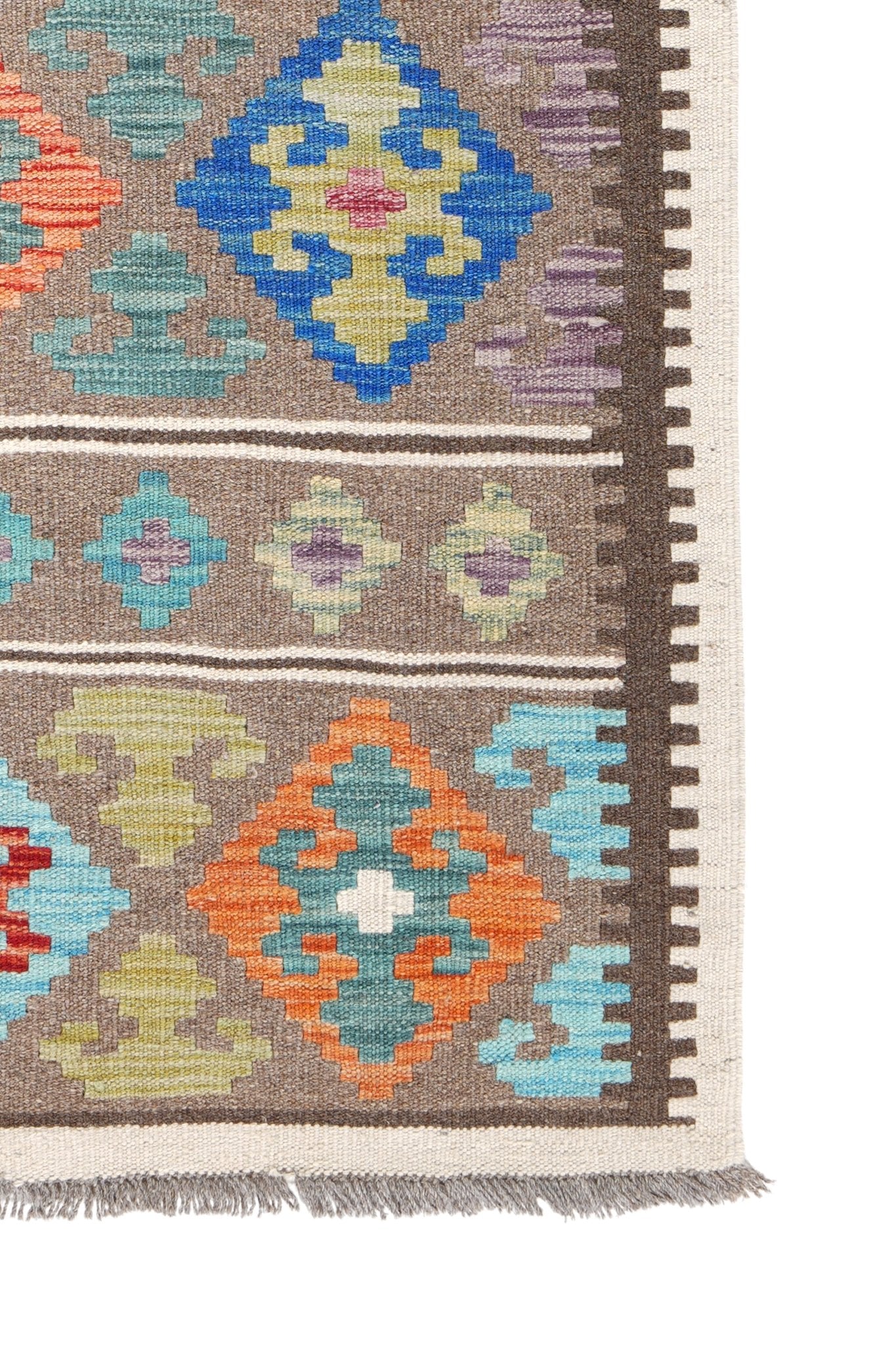 Kelim vloerkleed handgeweven uit Afghanistan - 4