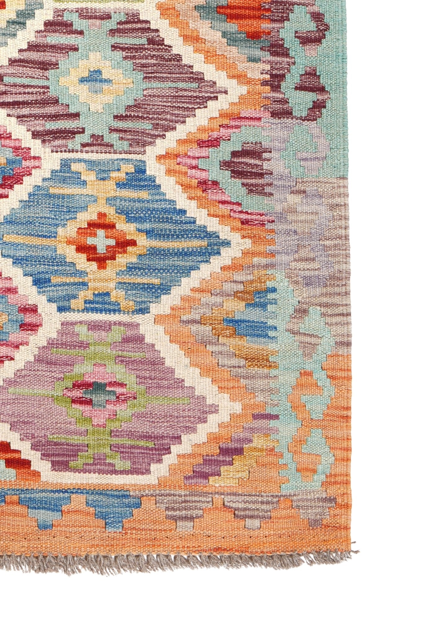 Kelim vloerkleed handgeweven uit Afghanistan - 4