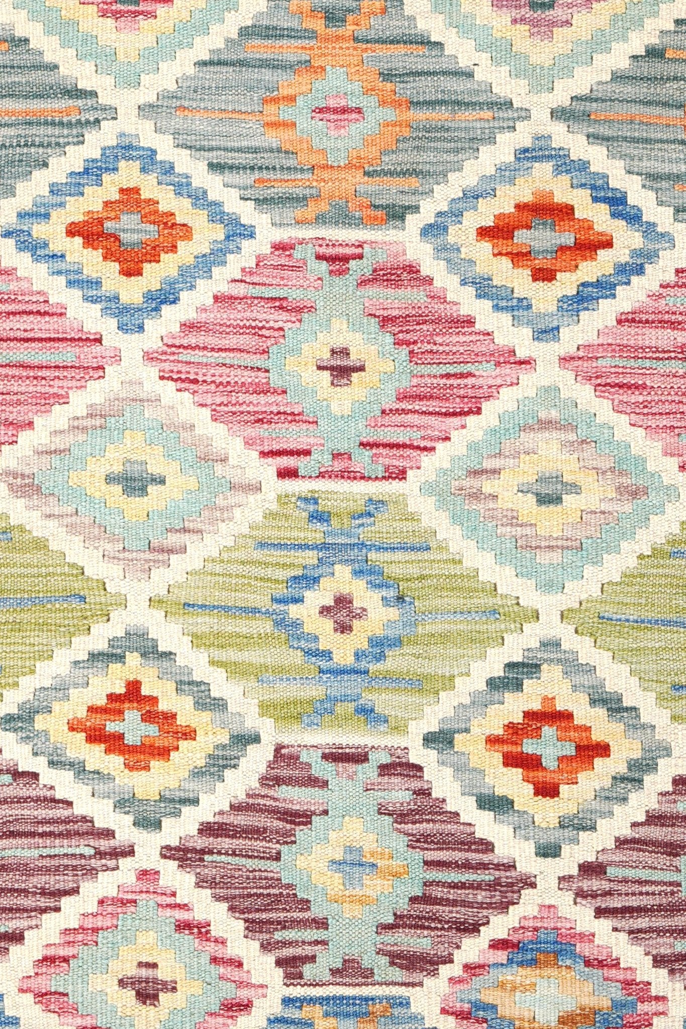 Kelim vloerkleed handgeweven uit Afghanistan - 3