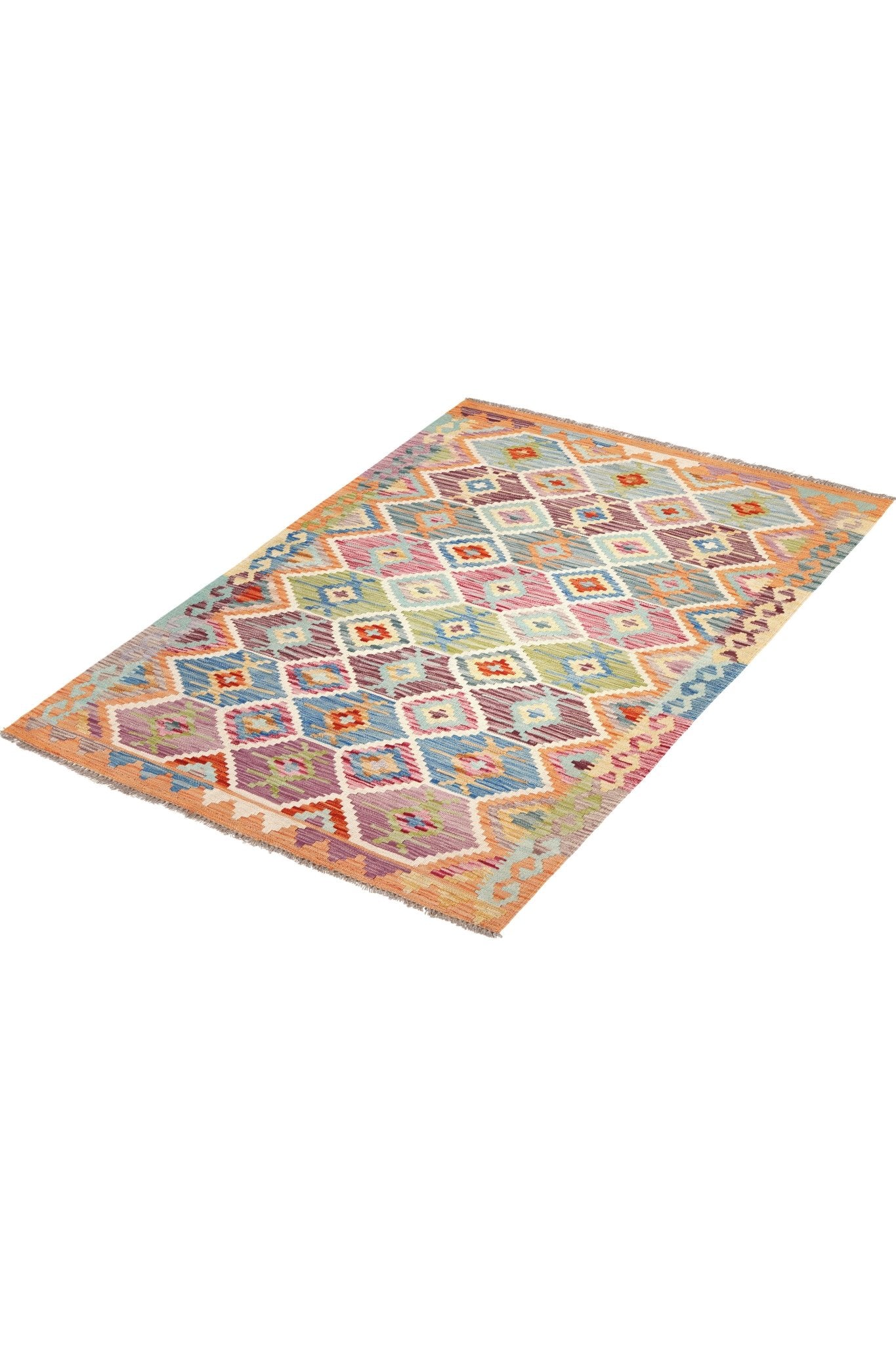 Kelim vloerkleed handgeweven uit Afghanistan - 2