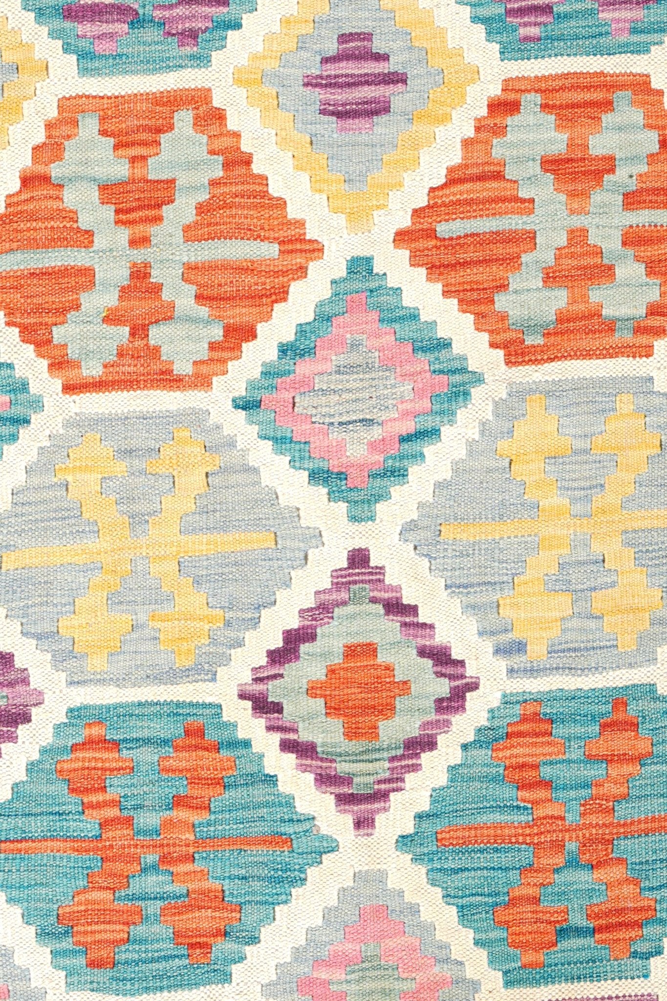 Kelim vloerkleed handgeweven uit Afghanistan - 3