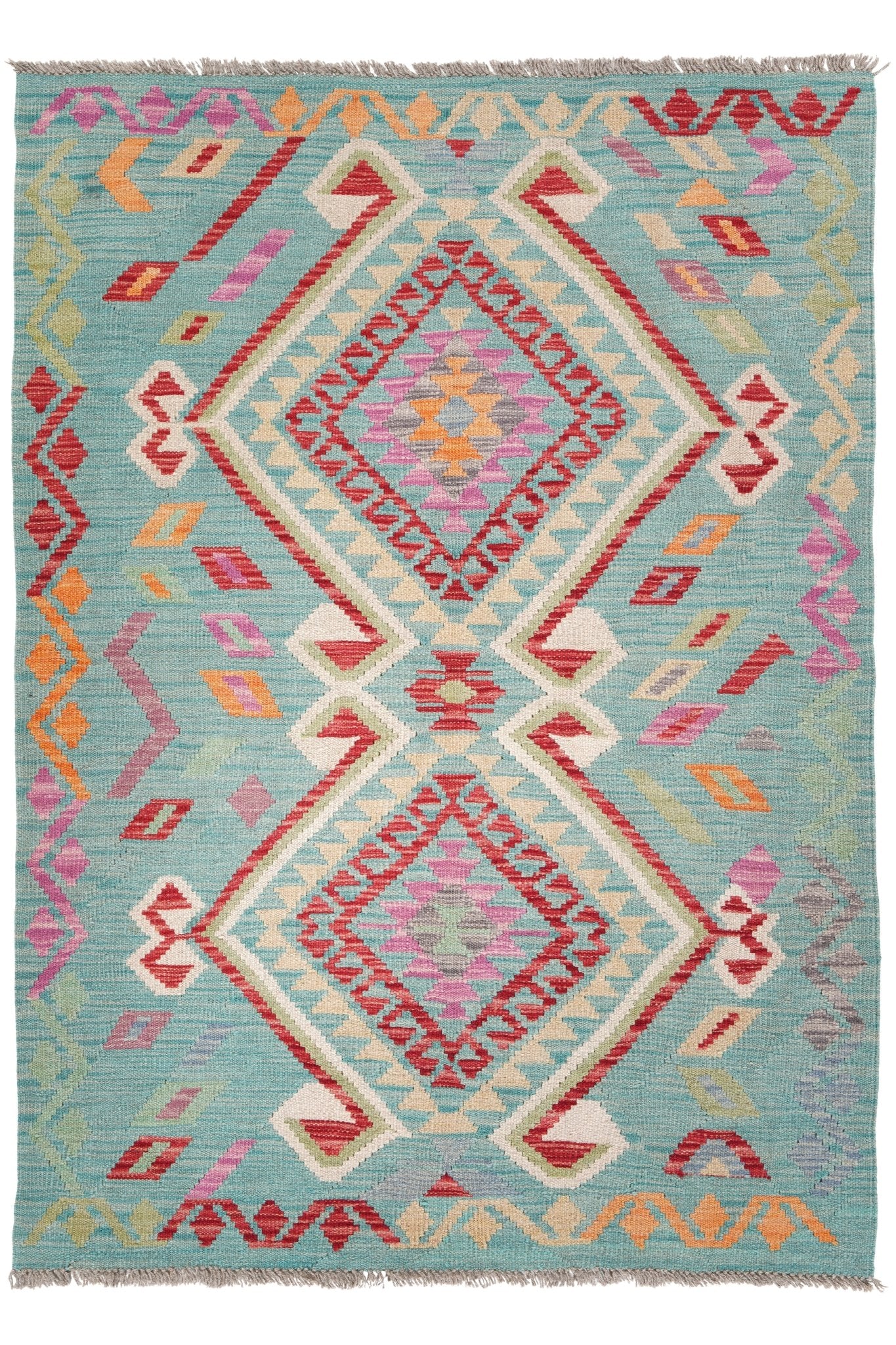 Kelim vloerkleed handgeweven uit Afghanistan - 1