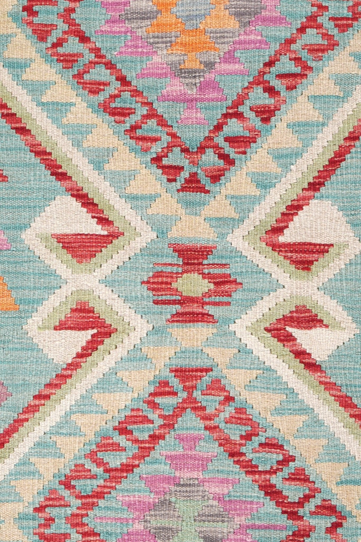 Kelim vloerkleed handgeweven uit Afghanistan - 3