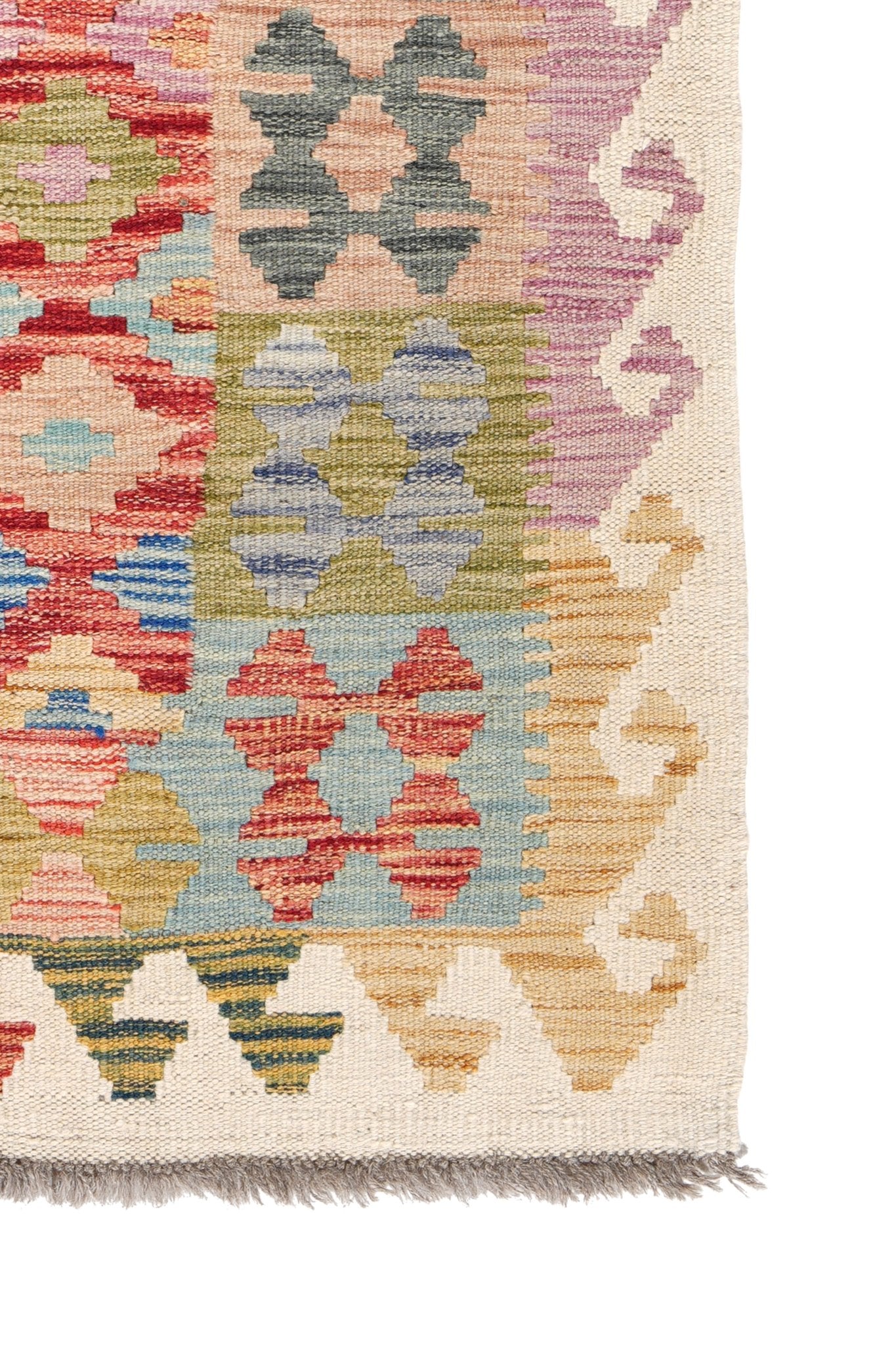 Kelim vloerkleed handgeweven uit Afghanistan - 4