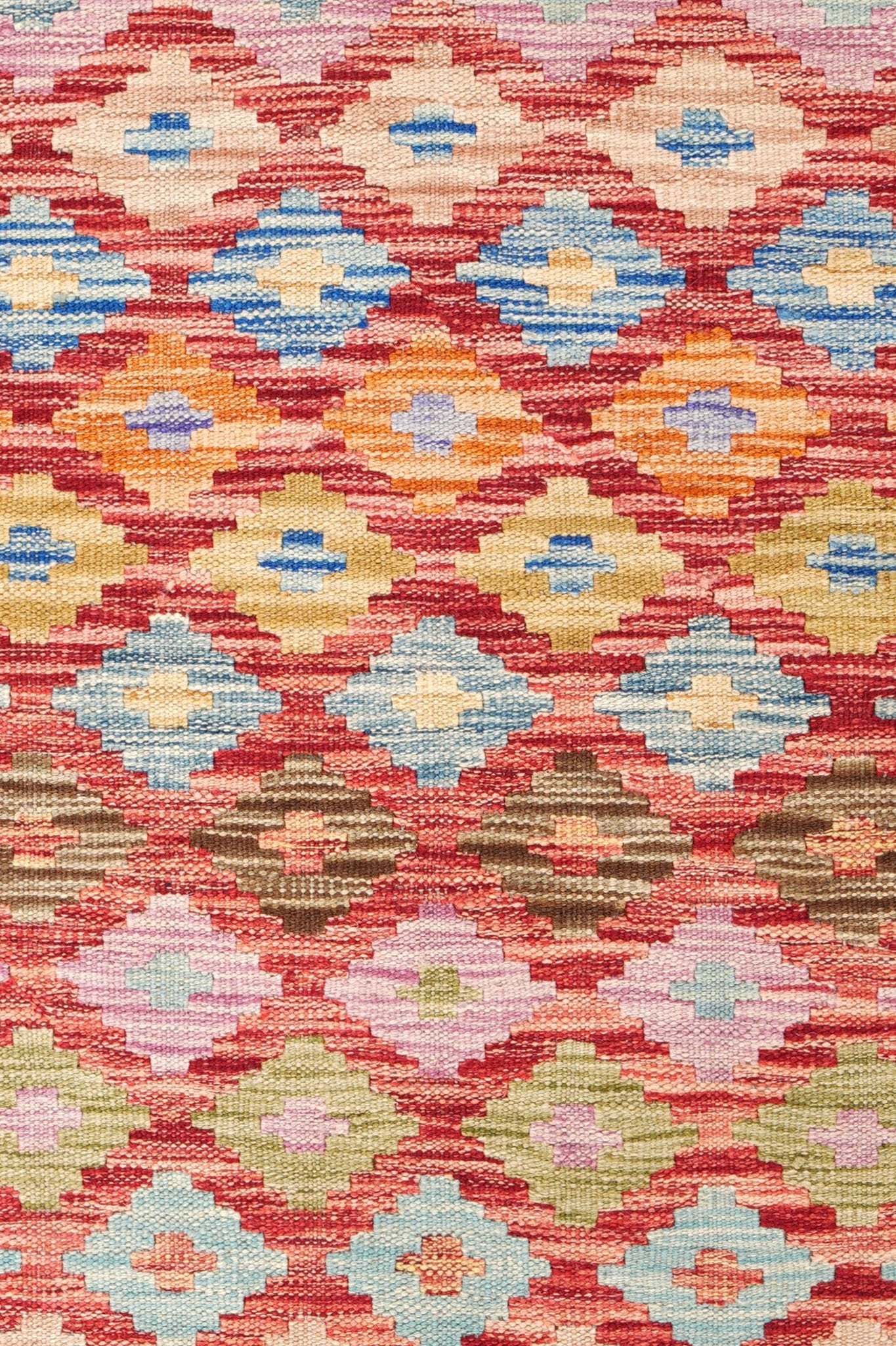 Kelim vloerkleed handgeweven uit Afghanistan - 3