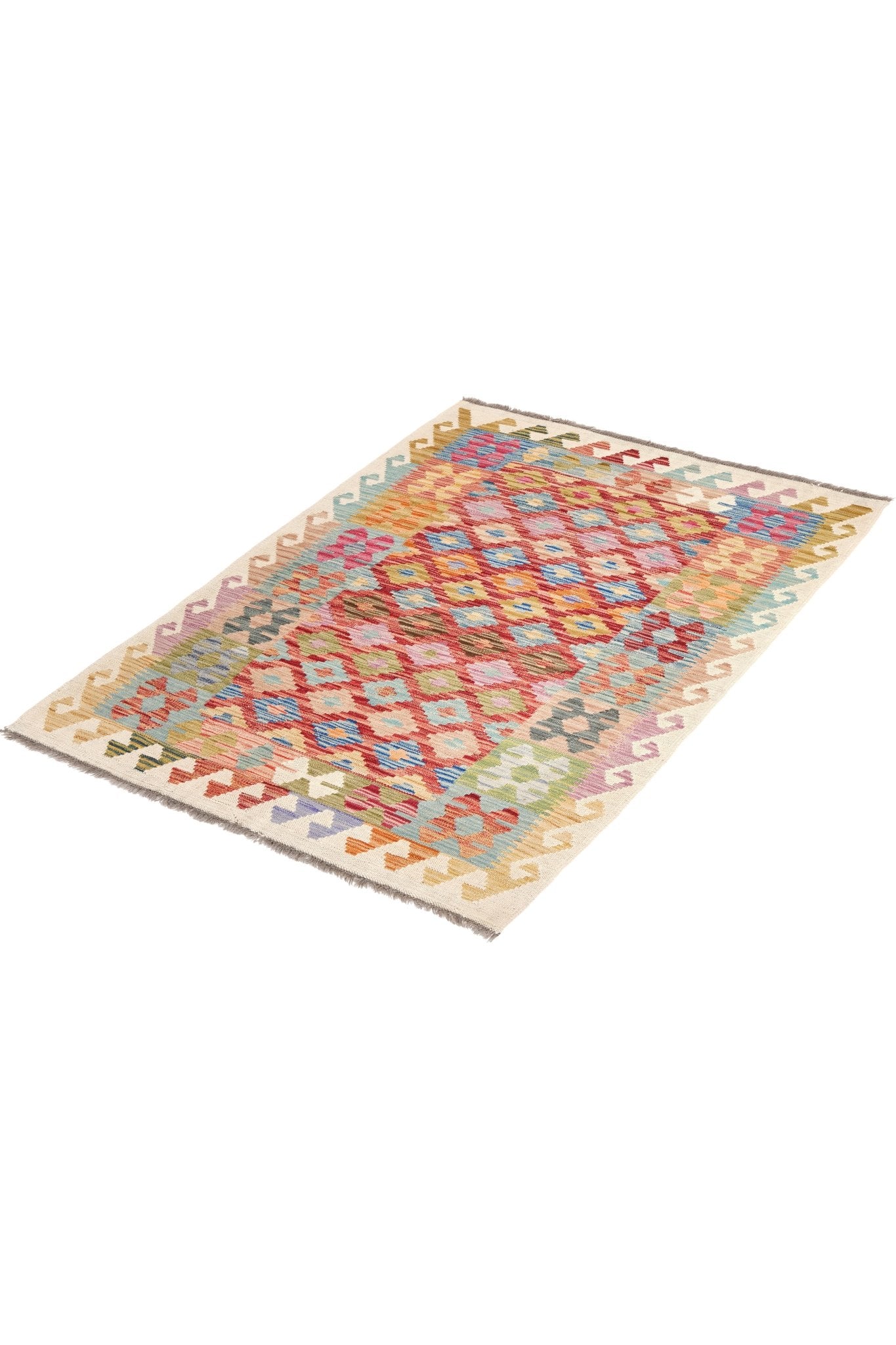 Kelim vloerkleed handgeweven uit Afghanistan - 2