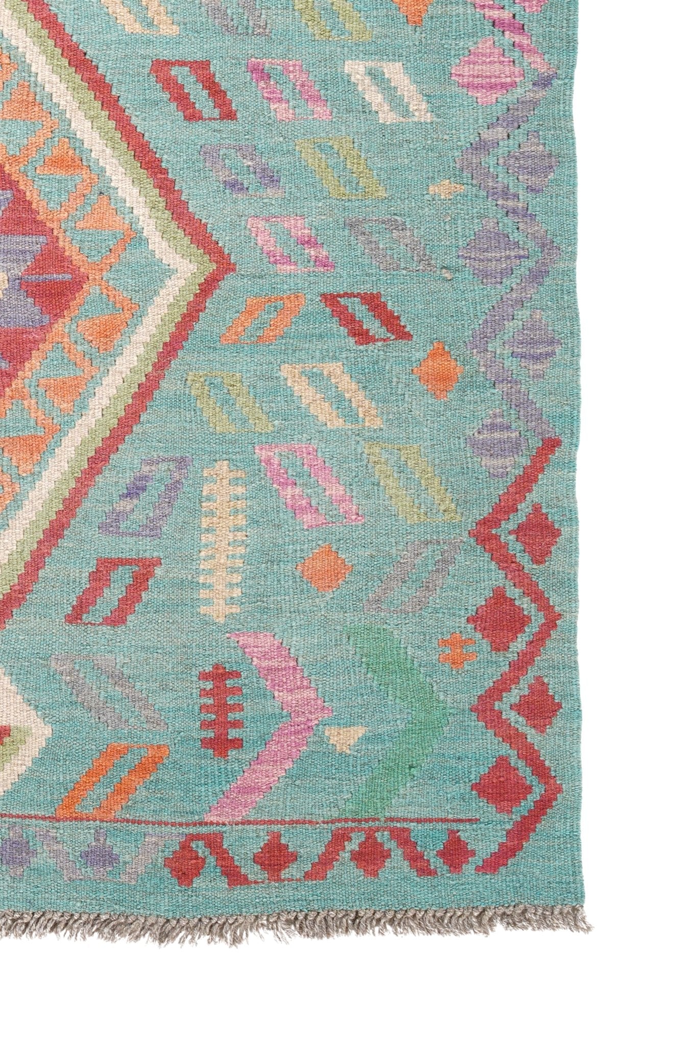 Kelim vloerkleed handgeweven uit Afghanistan - 4