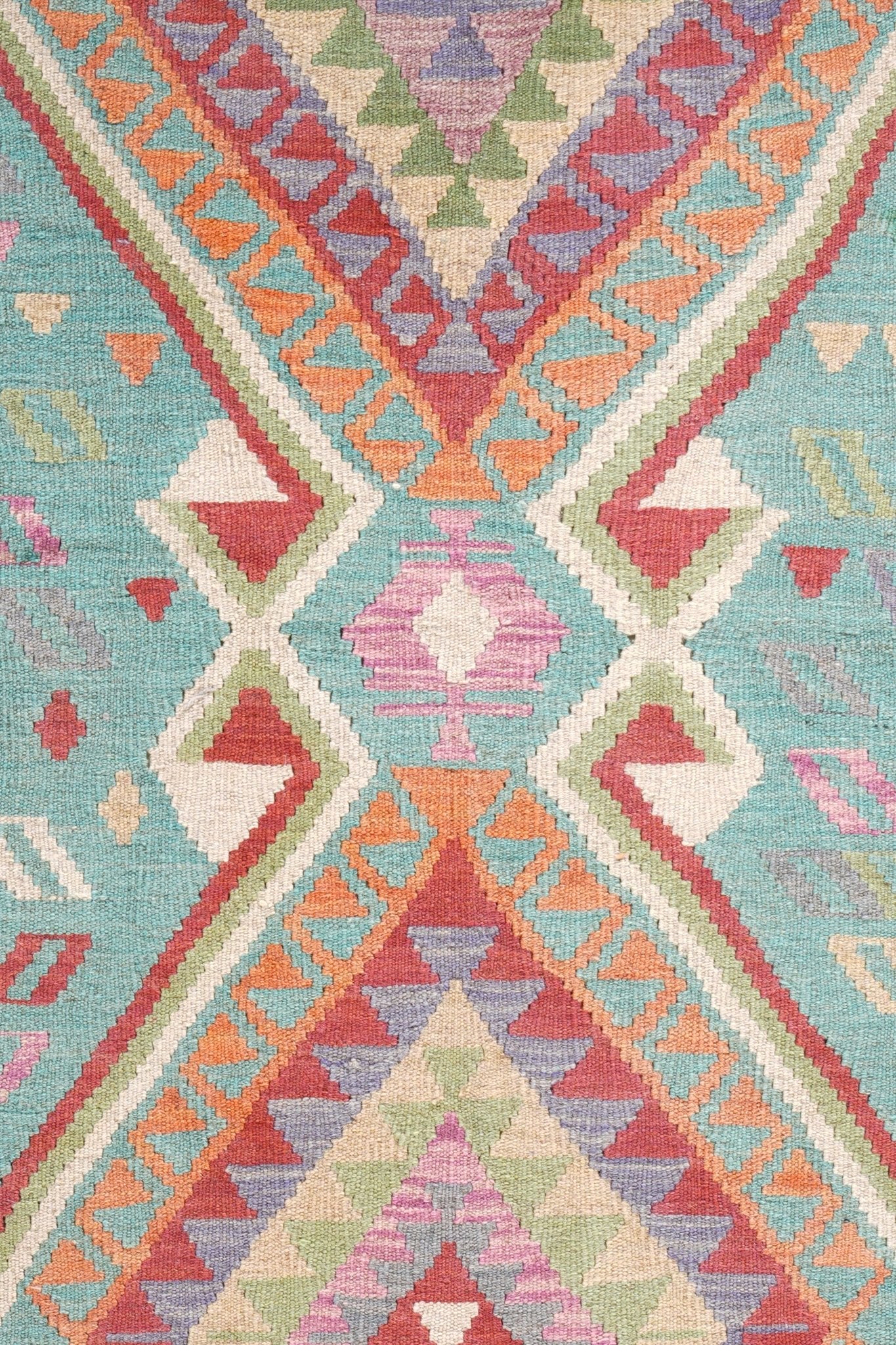 Kelim vloerkleed handgeweven uit Afghanistan - 3