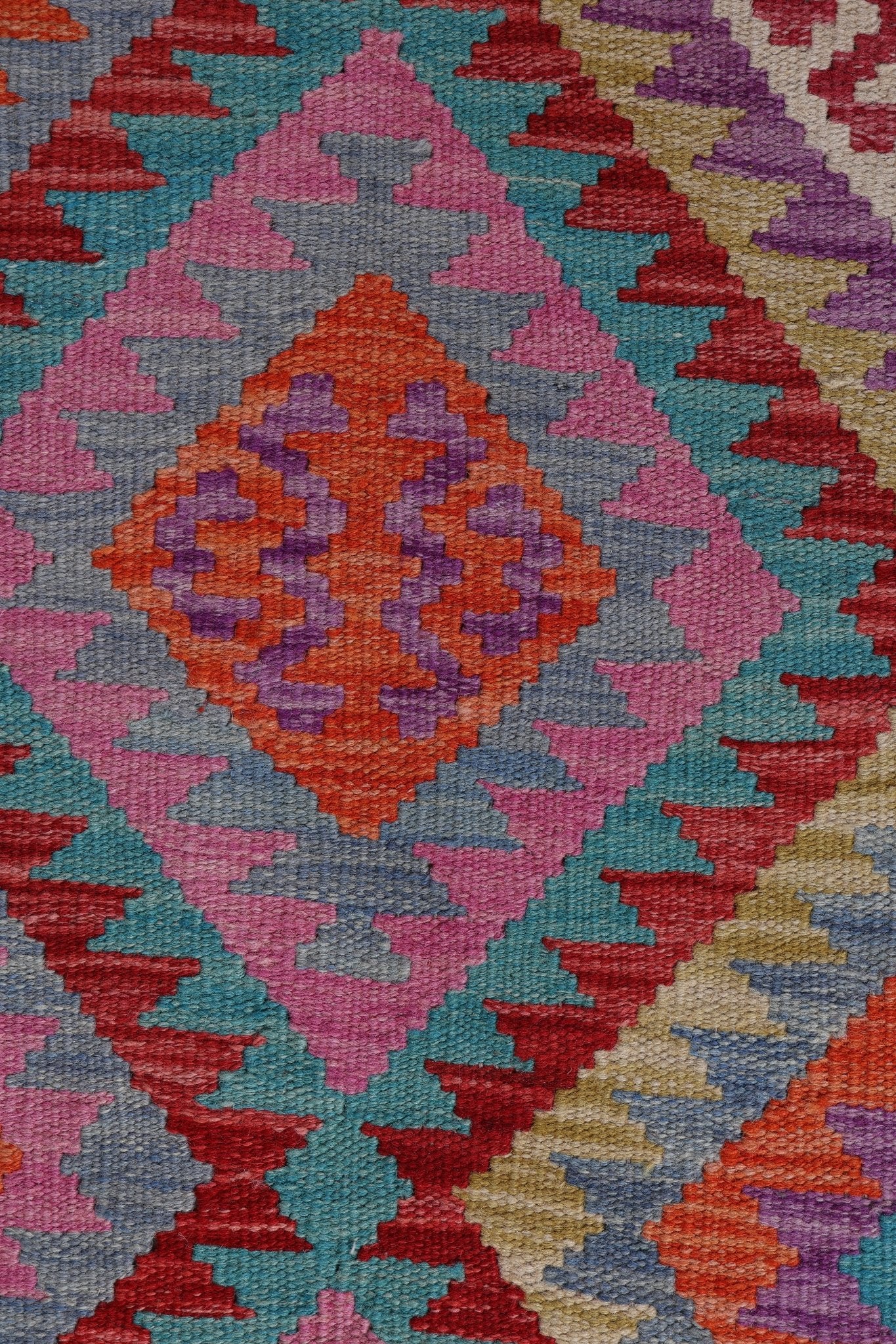 Kelim vloerkleed handgeweven uit Afghanistan - 2