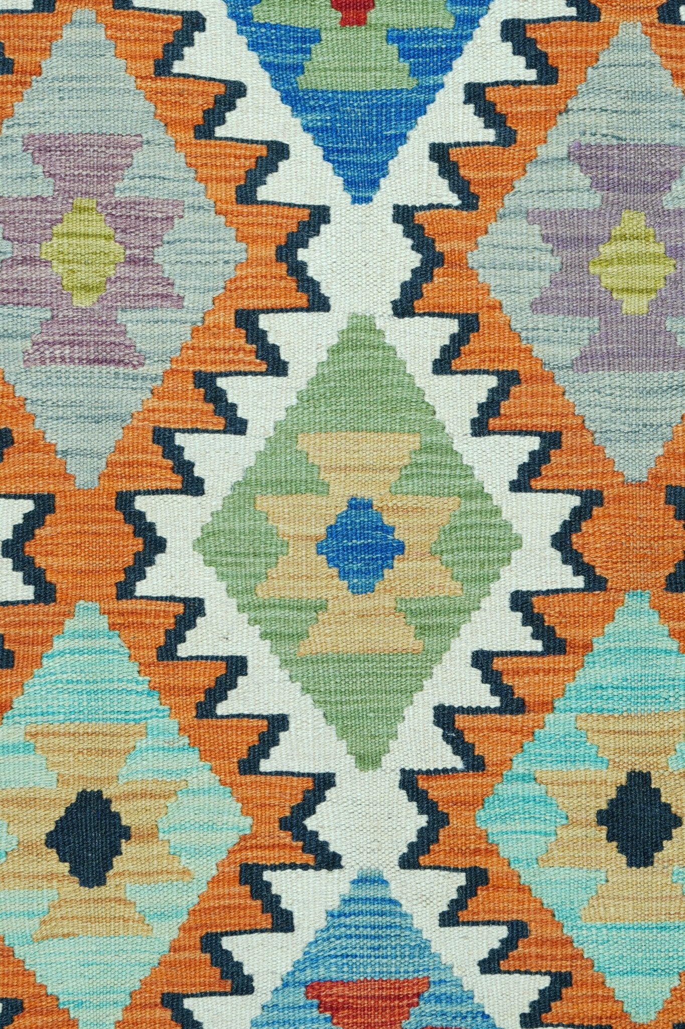 Kelim vloerkleed handgeweven uit Afghanistan - 3