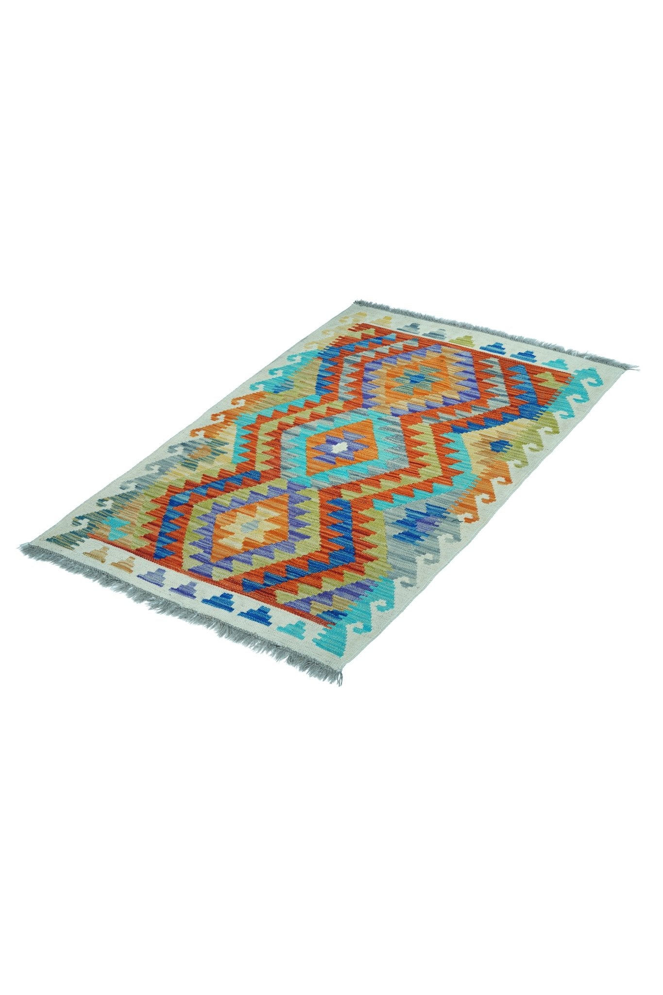 Kelim vloerkleed handgeweven uit Afghanistan - 2